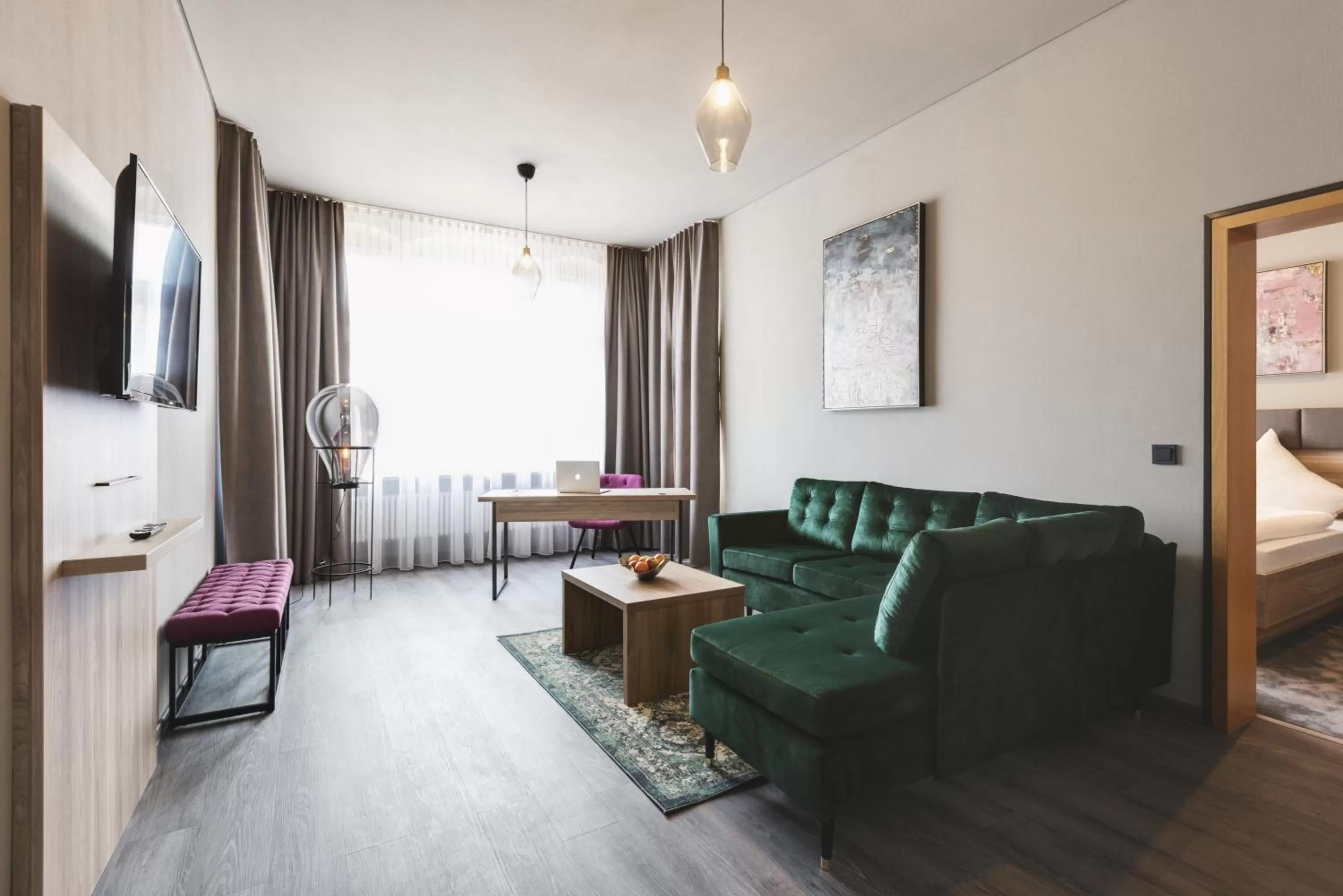 Bed in Hotel Das Bischof