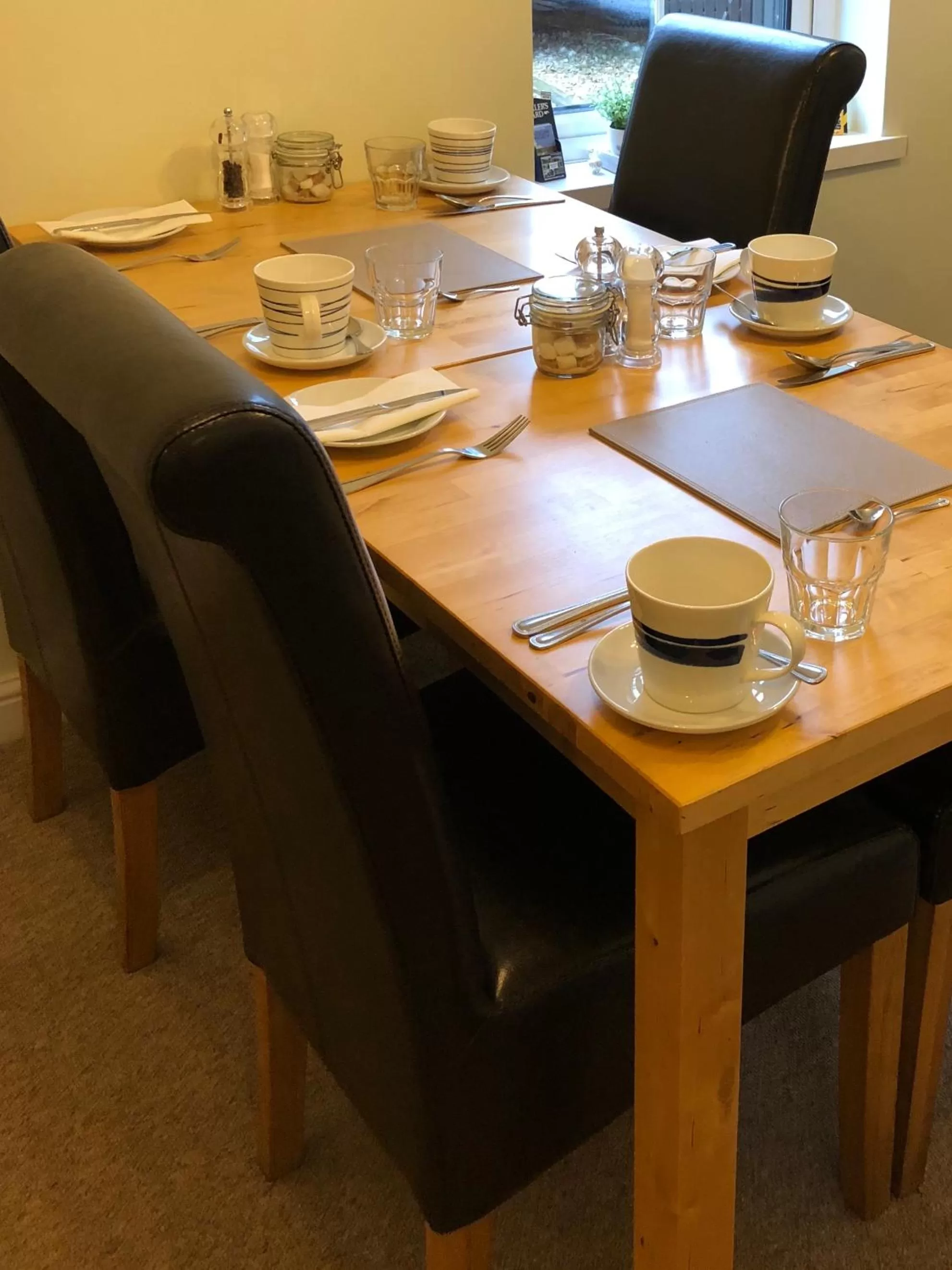 Dining area in Websters Bed & Breakfast