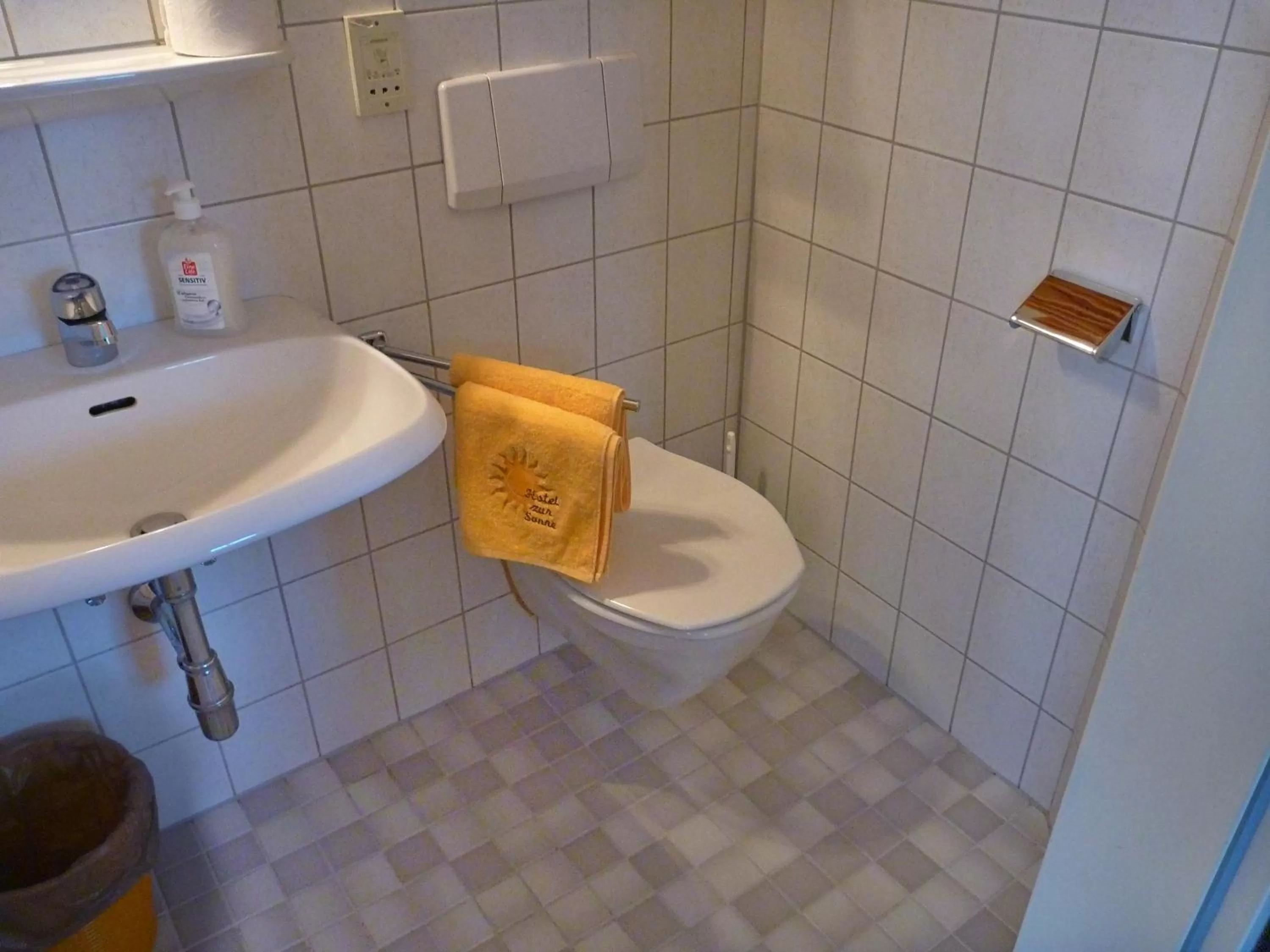 Bathroom in Hotel zur Sonne