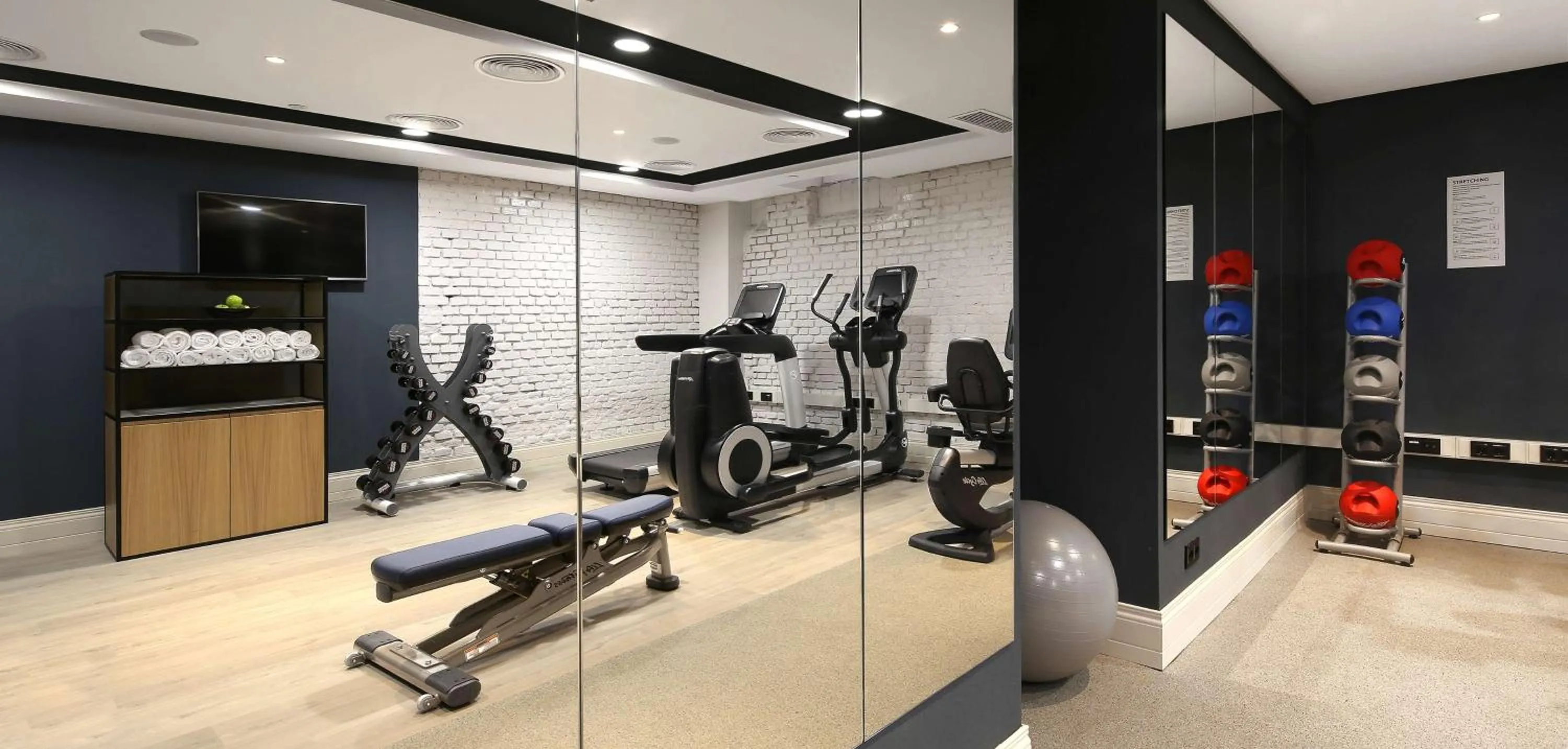 Fitness centre/facilities in DoubleTree by Hilton Madrid-Prado
