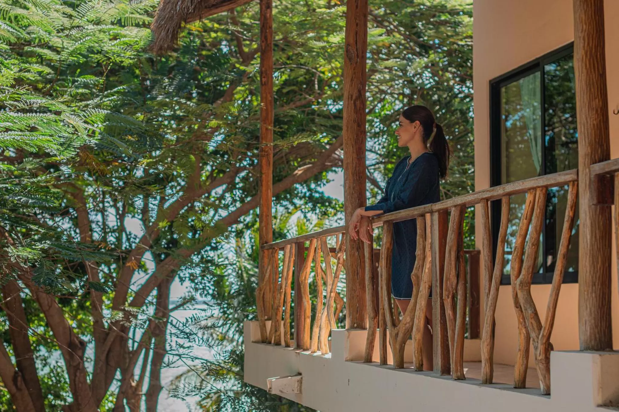 Balcony/Terrace in Hotel Wayak Bacalar