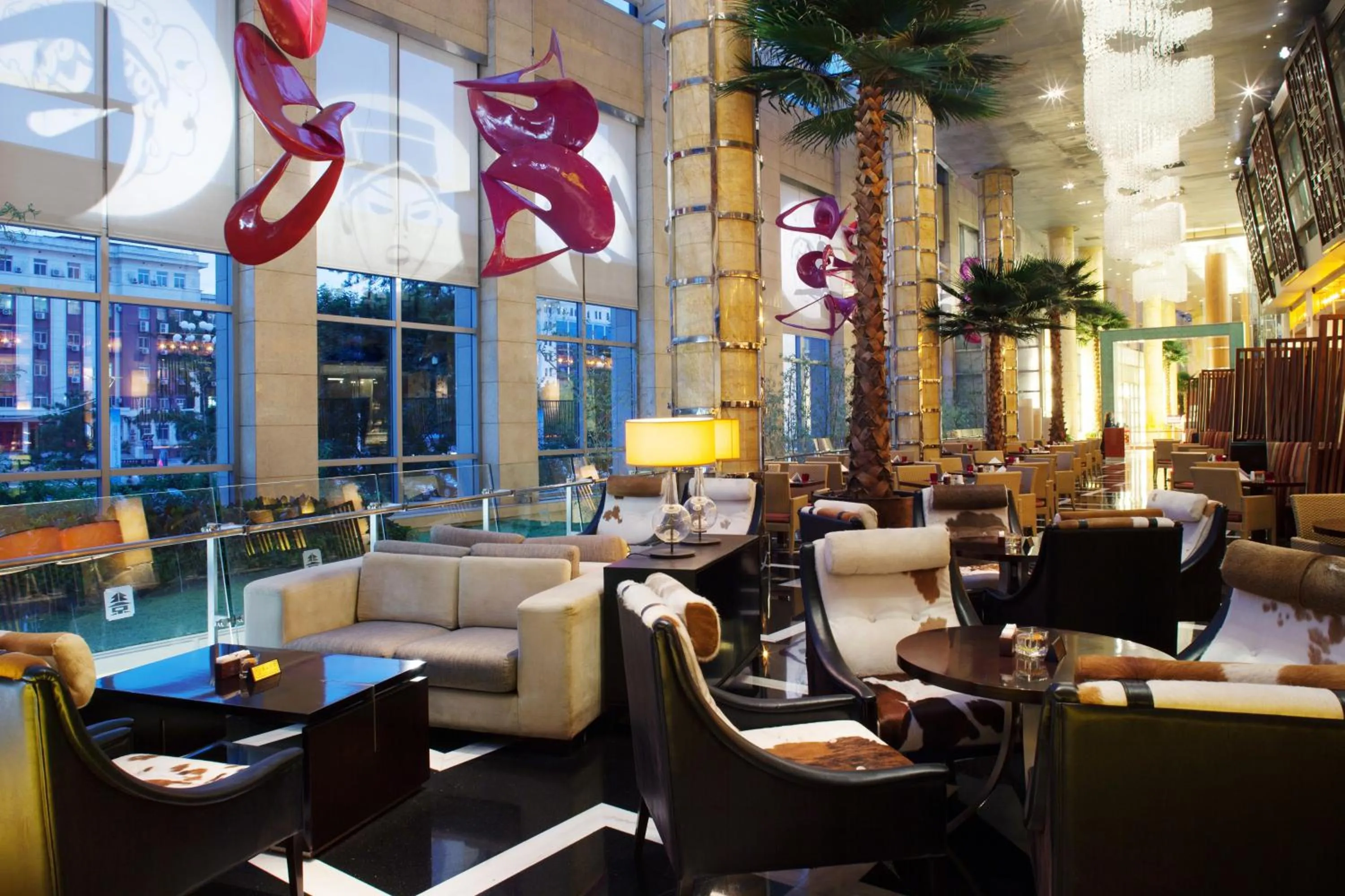 Lobby or reception in Beijing Hotel