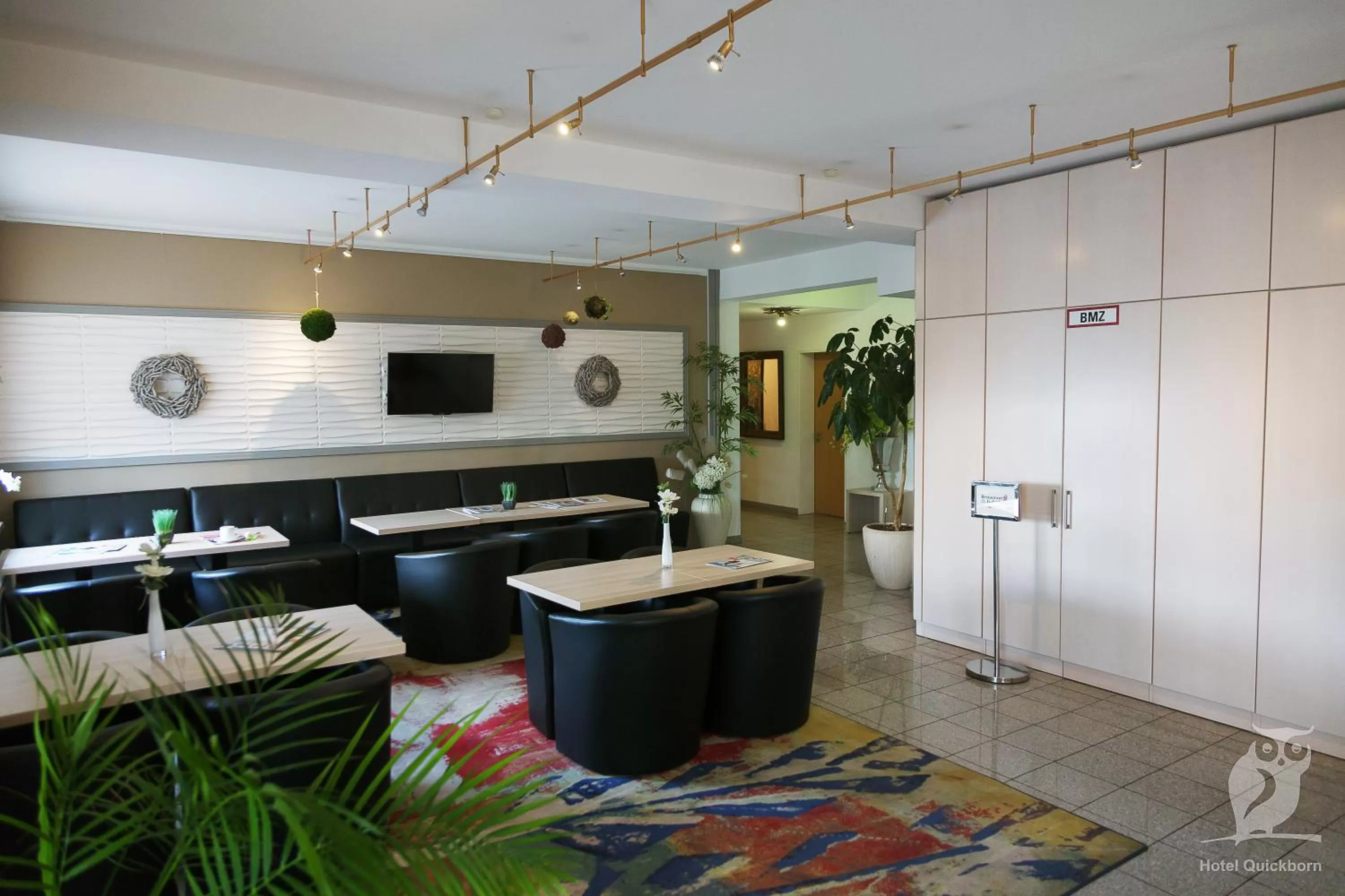 Lobby or reception in Hotel Quickborn & Gästehaus Hesse