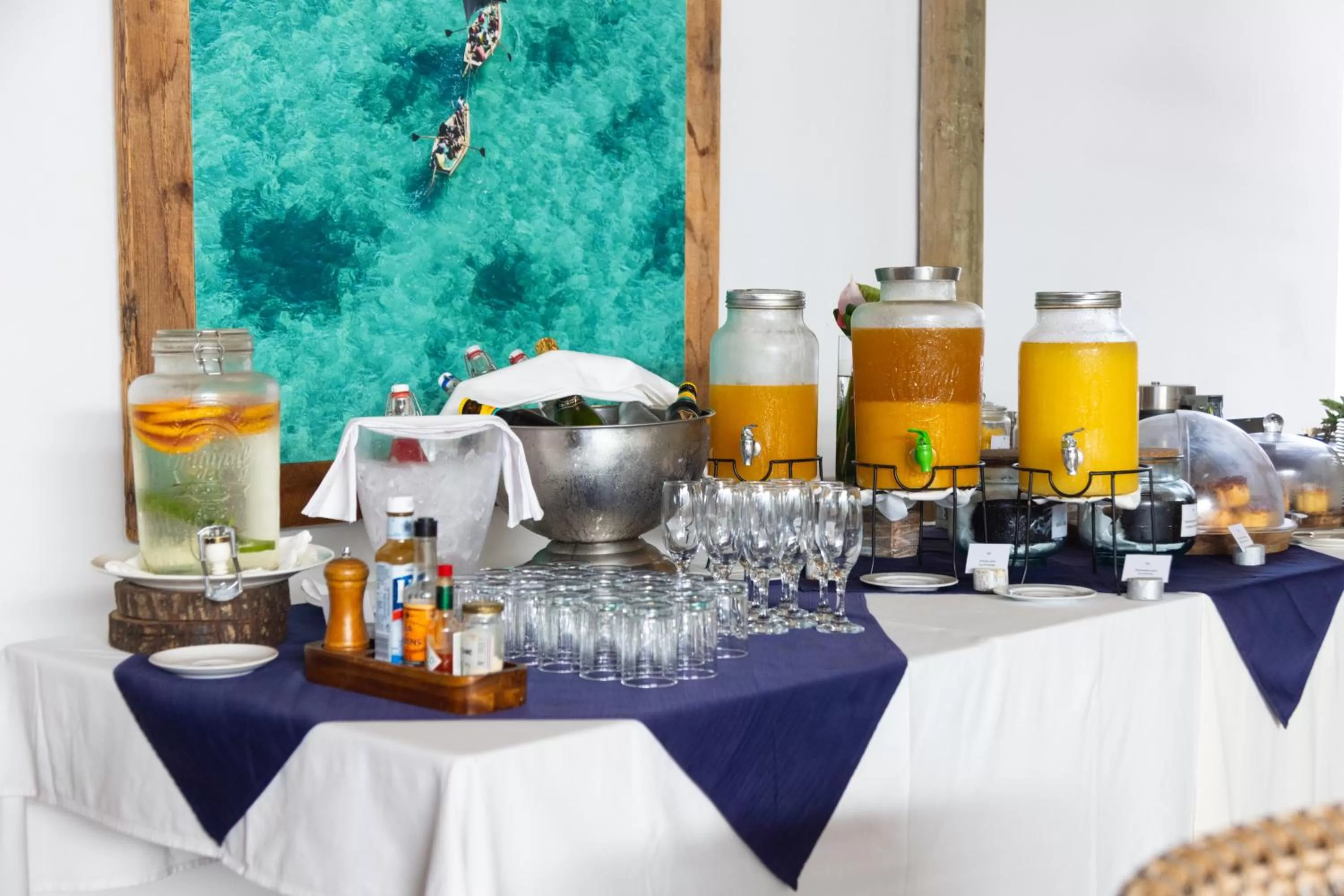 Buffet breakfast in Seapoint Boutique Hotel