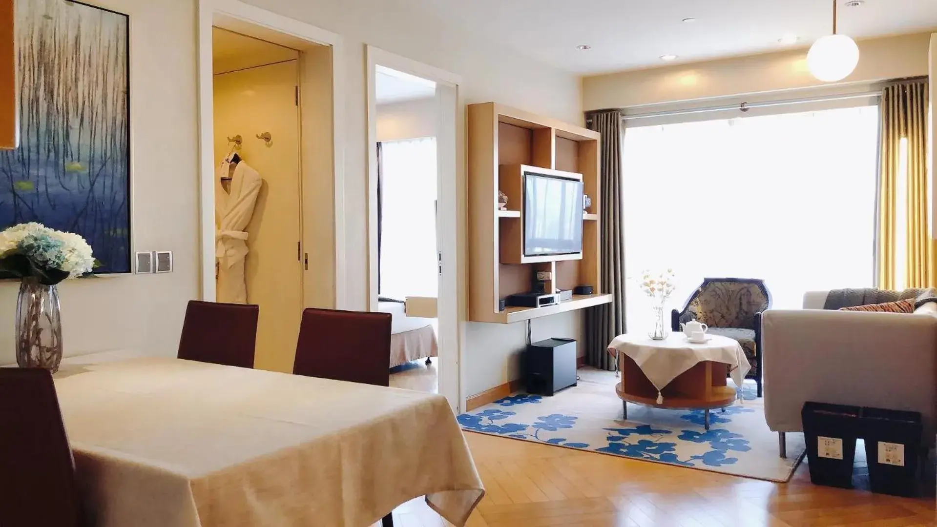 Executive One-Bedroom Apartment in Ascott Guangzhou Executive One-Bedroom Apartment in Ascott Guangzhou