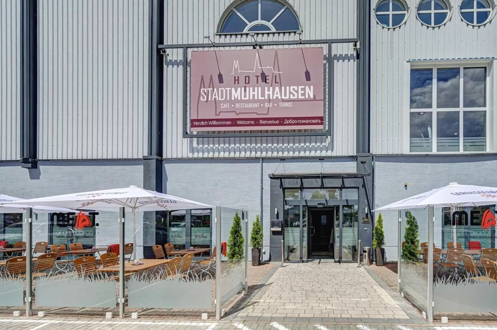 Restaurant/places to eat in Hotel Stadt Mühlhausen