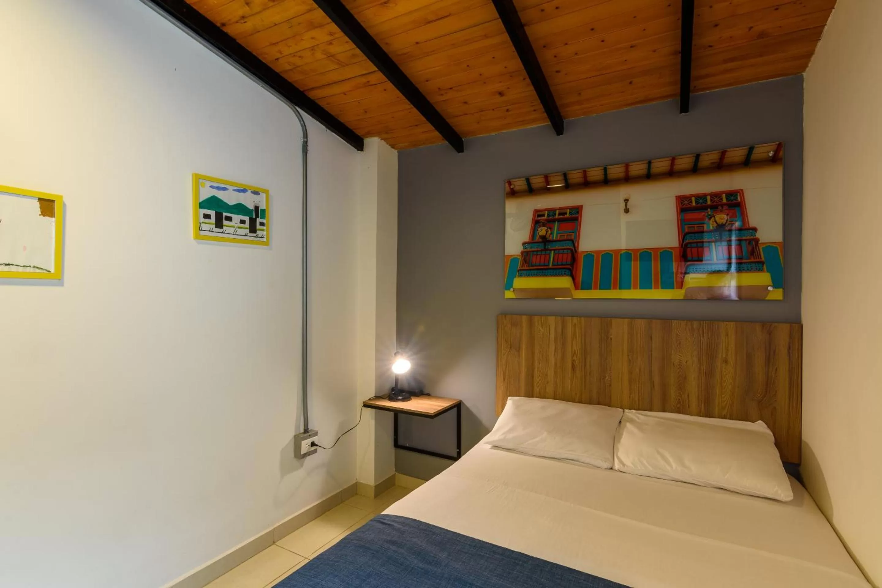 Bedroom, Bed in Med la palma