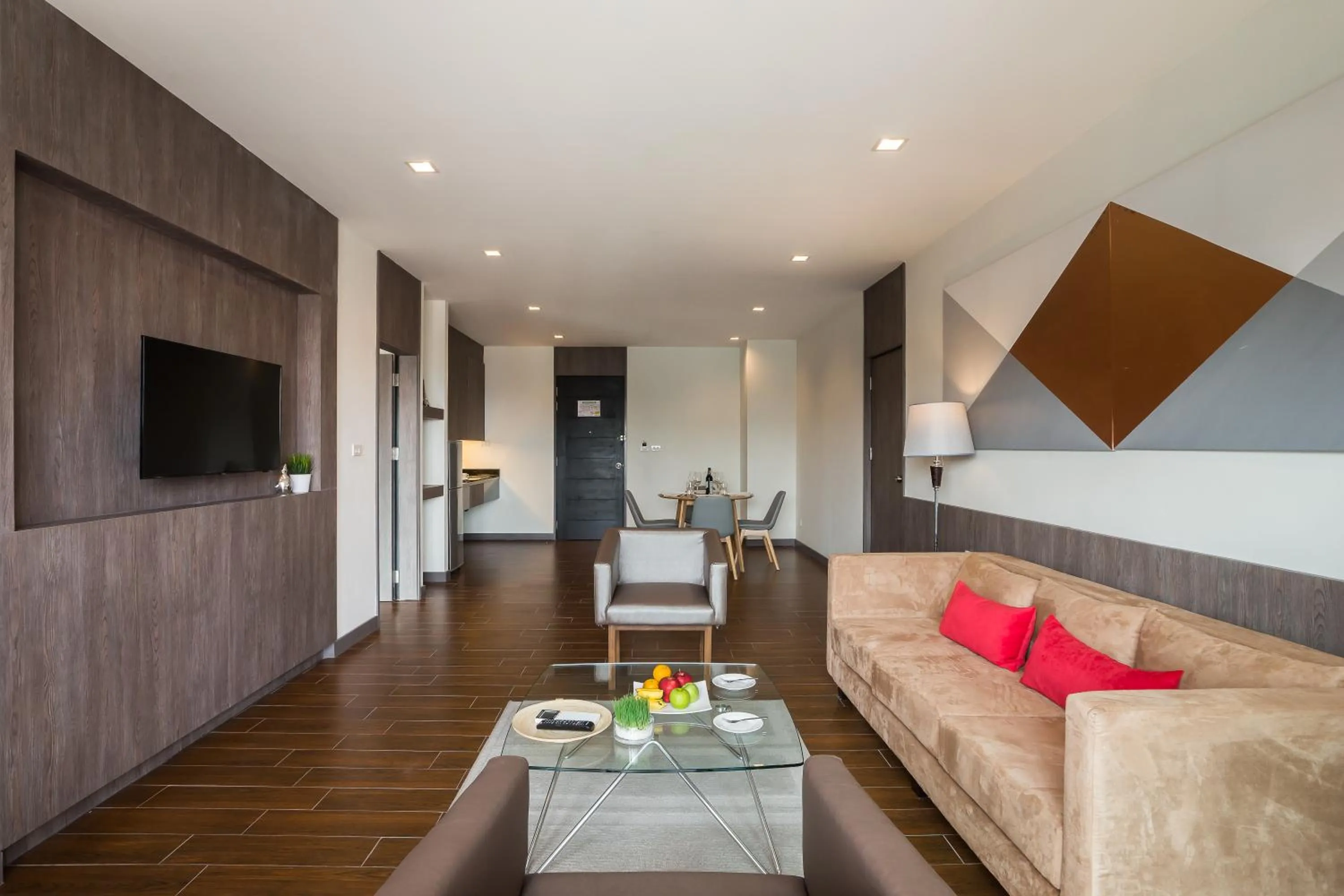 Living room in J Inspired Hotel Pattaya