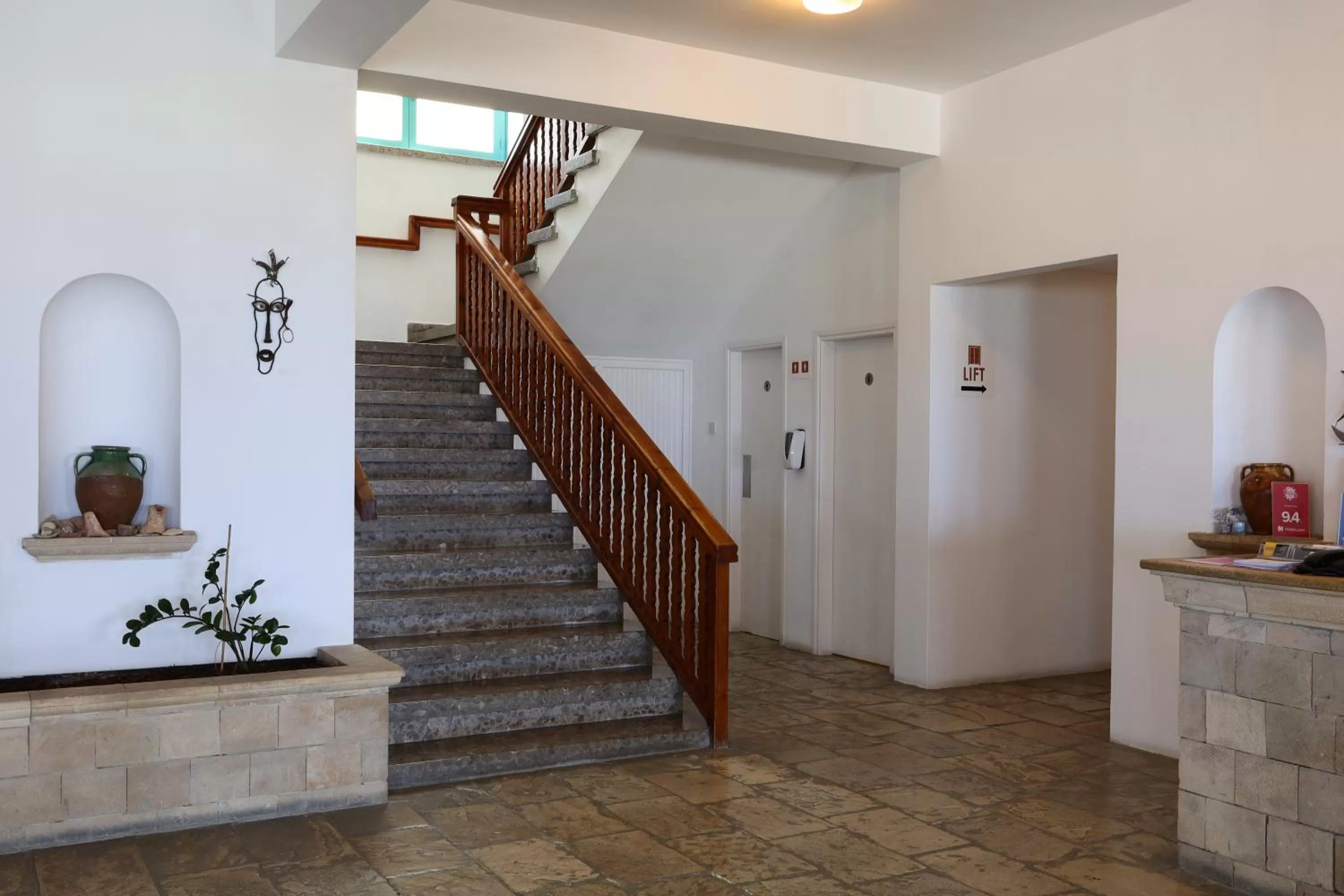 Toilet in Axiothea Hotel