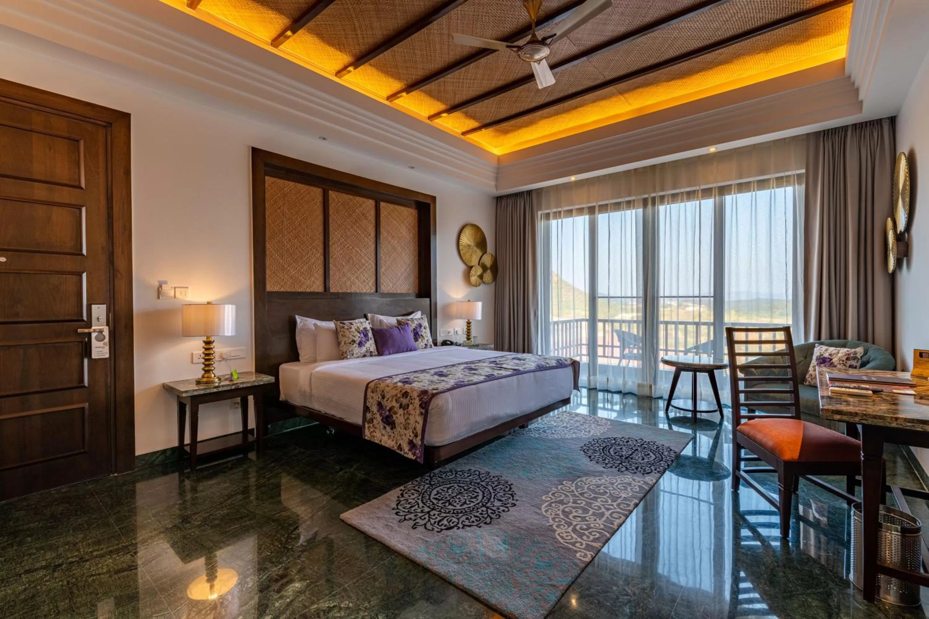 Photo of the whole room, Bed in The Ananta Udaipur