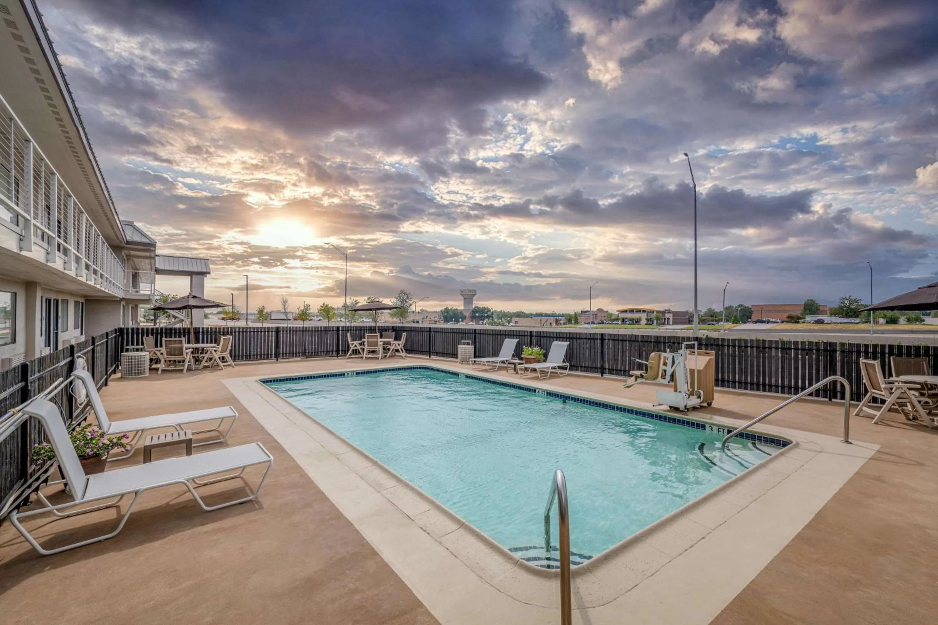Swimming pool in Motel 6-Euless, TX - Dallas