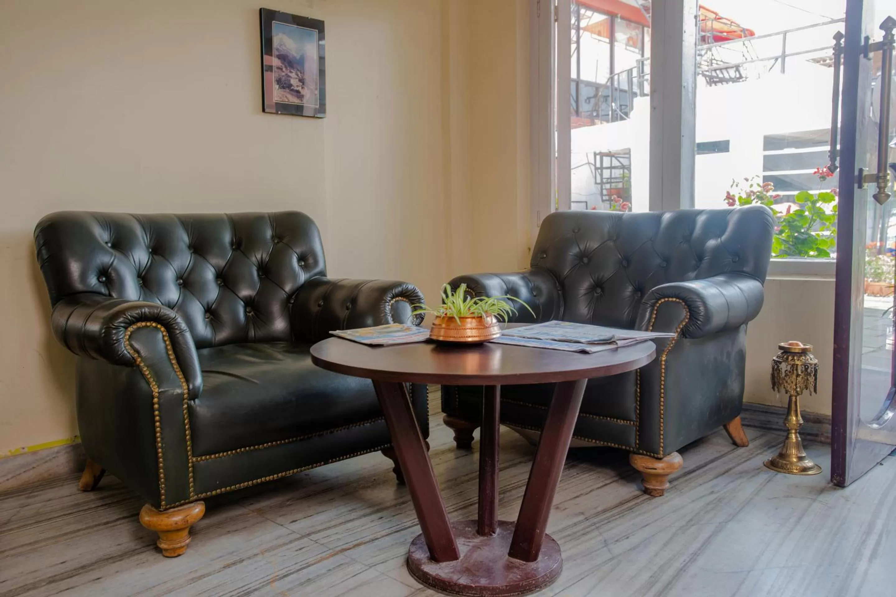 Seating area in Hotel Snowland