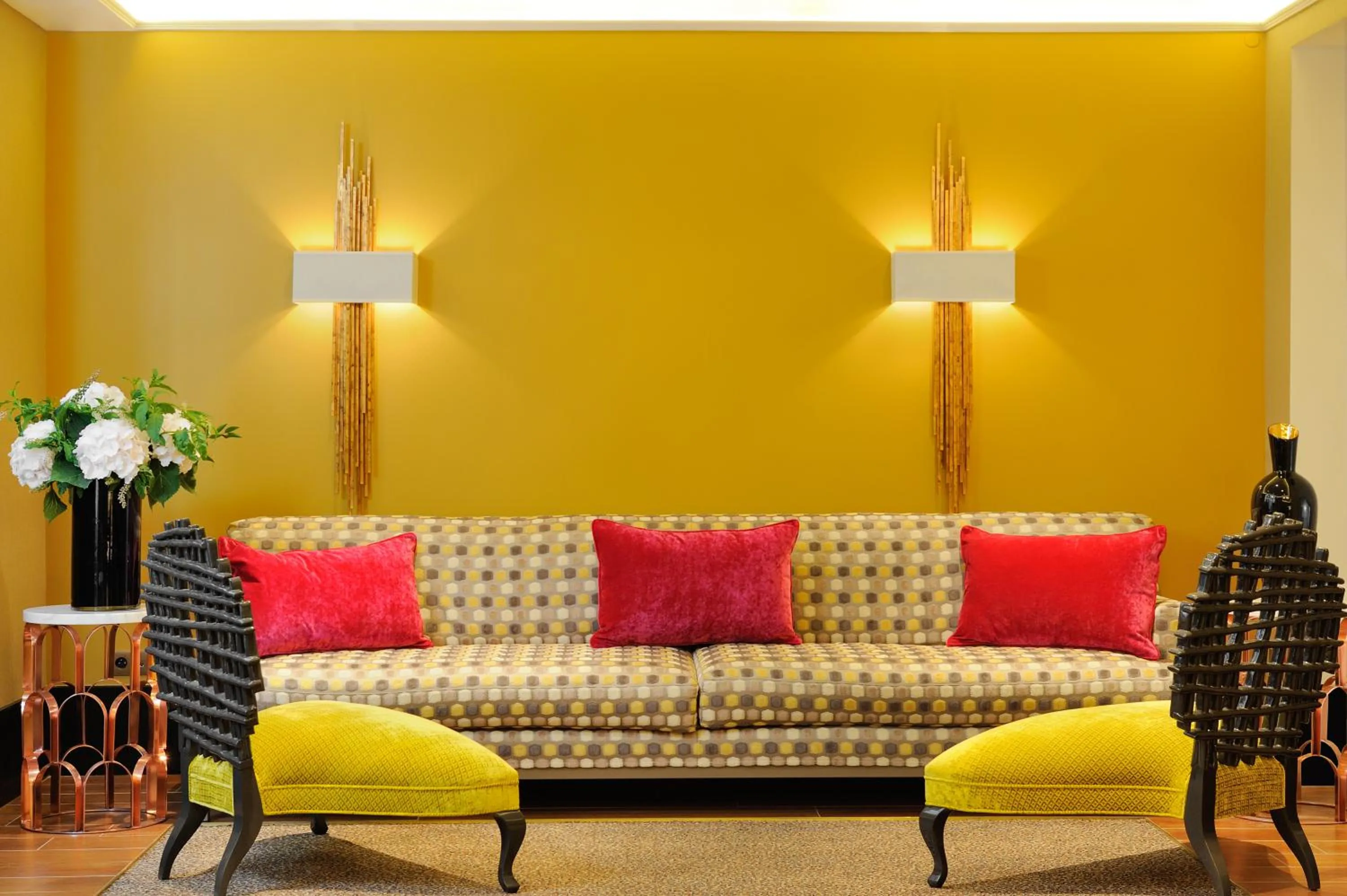 Lobby or reception in Hôtel Baume