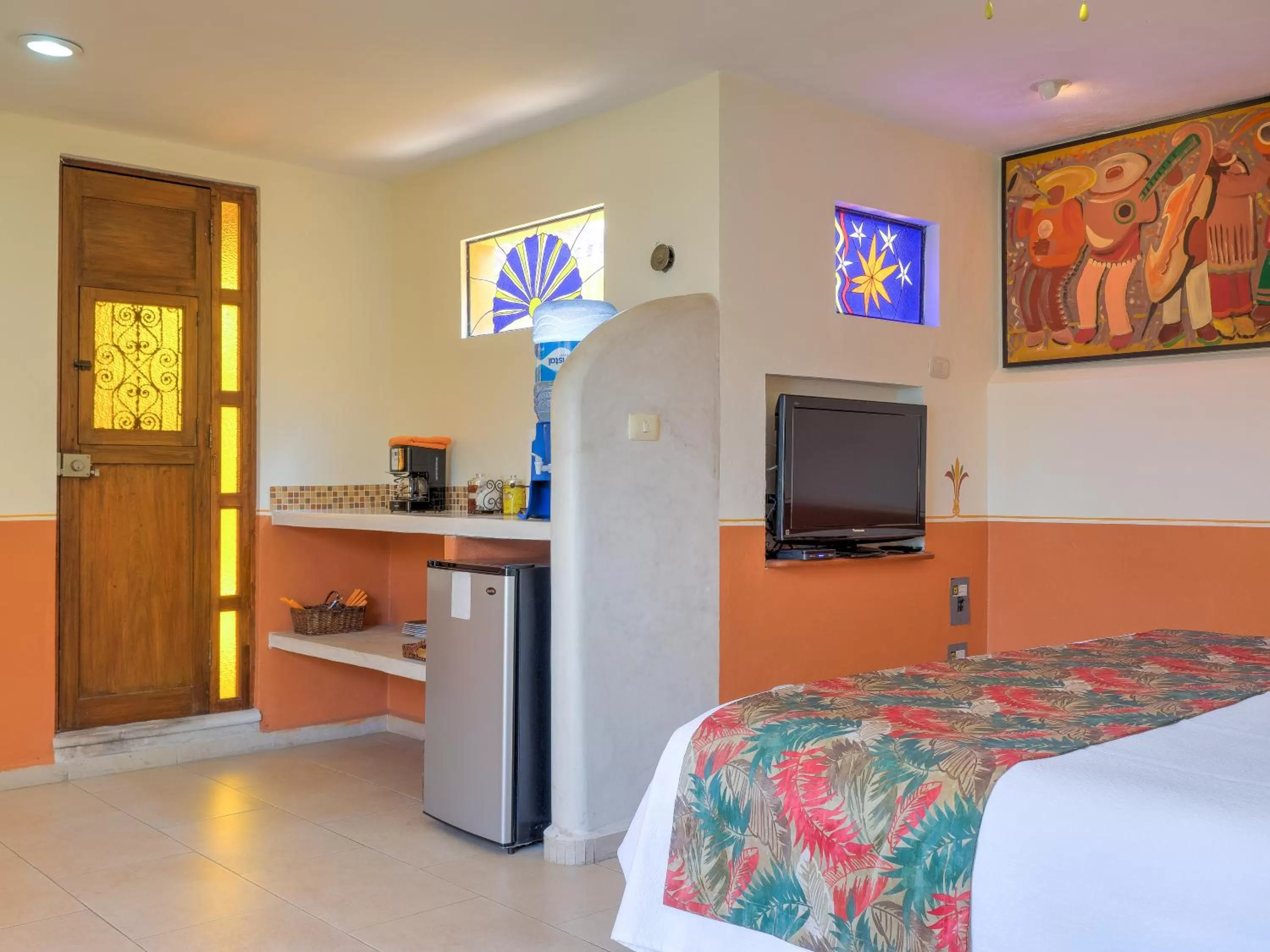 Kitchen/Kitchenette in Hotel Luz en Yucatan