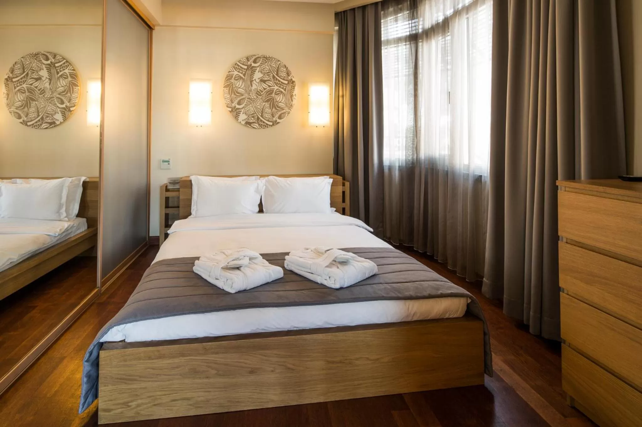 Bed in Taxim Suites Residences Istanbul