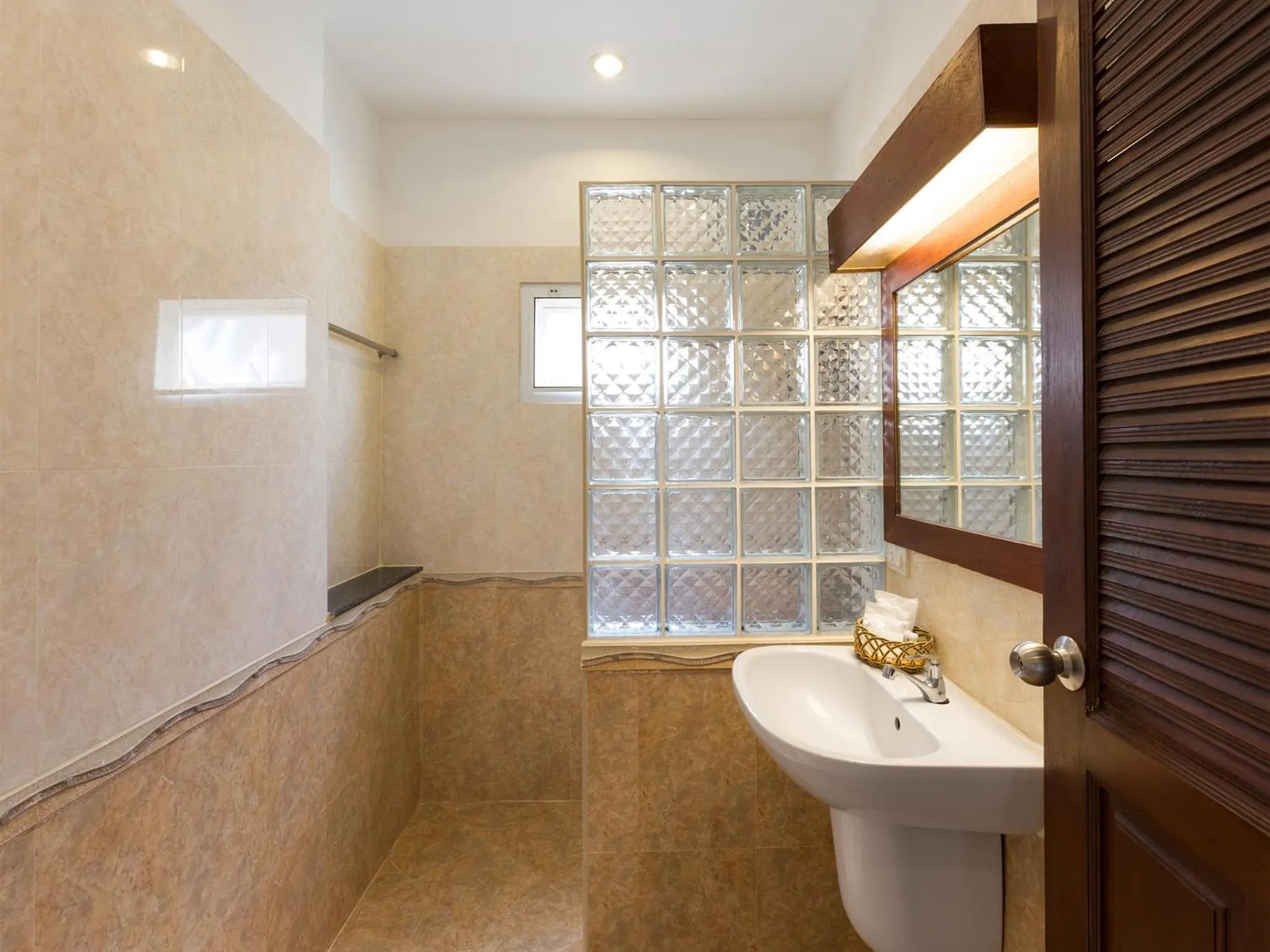 Shower in Le Piman Resort