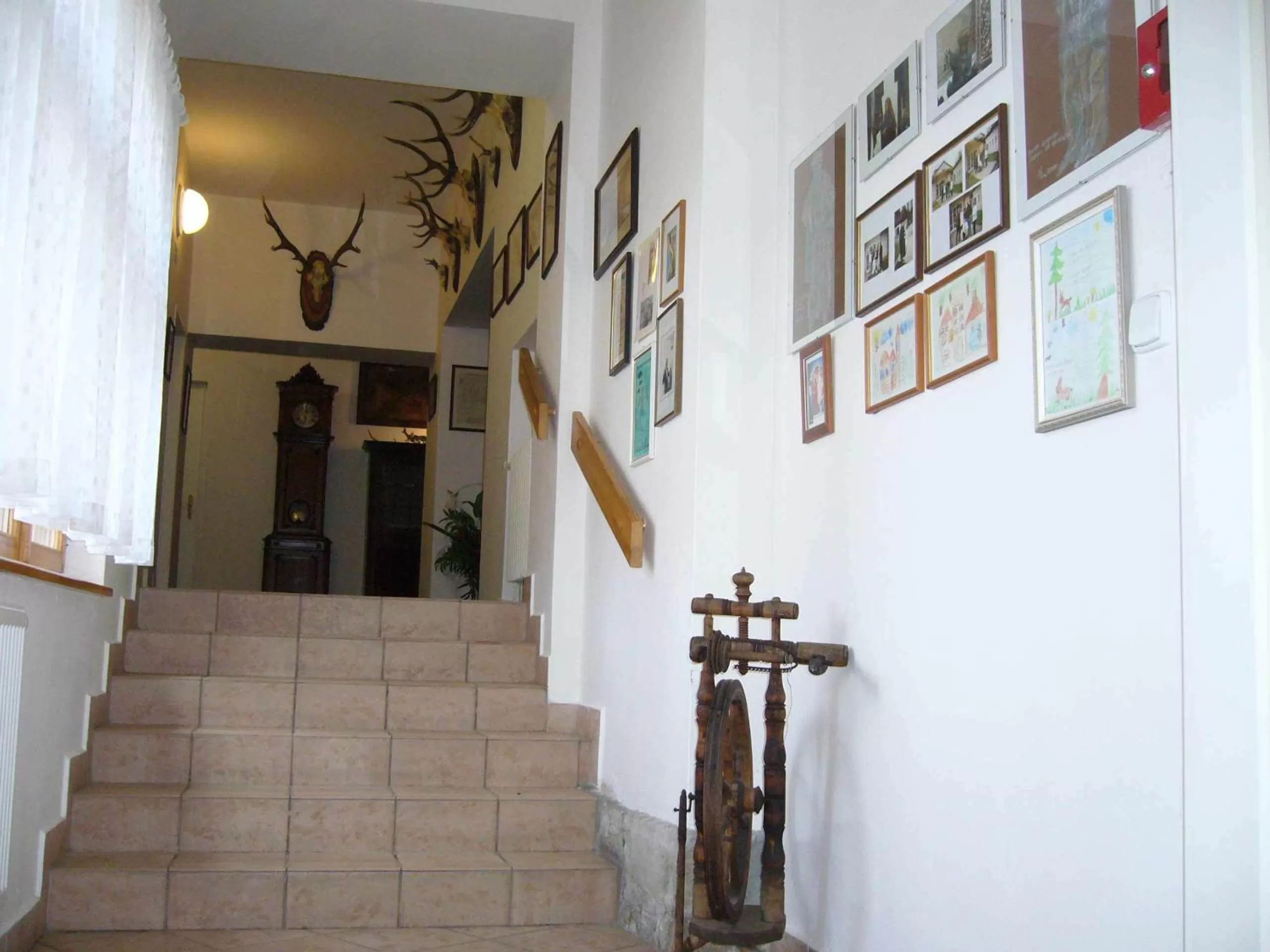 Decorative detail in Hotel Zámeček na Čeladné