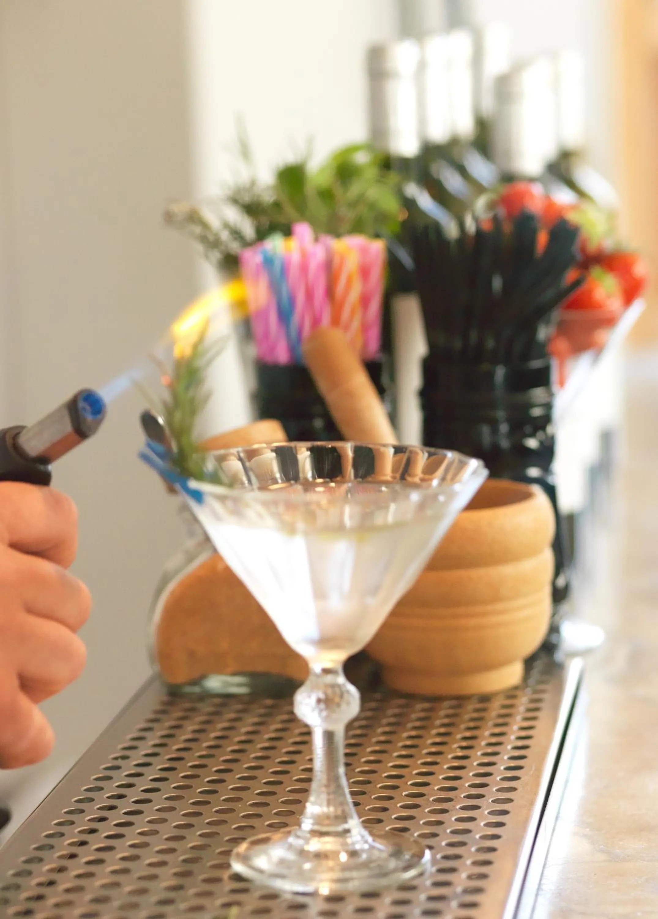 Alcoholic drinks in San Marino Suites by Calm Collection