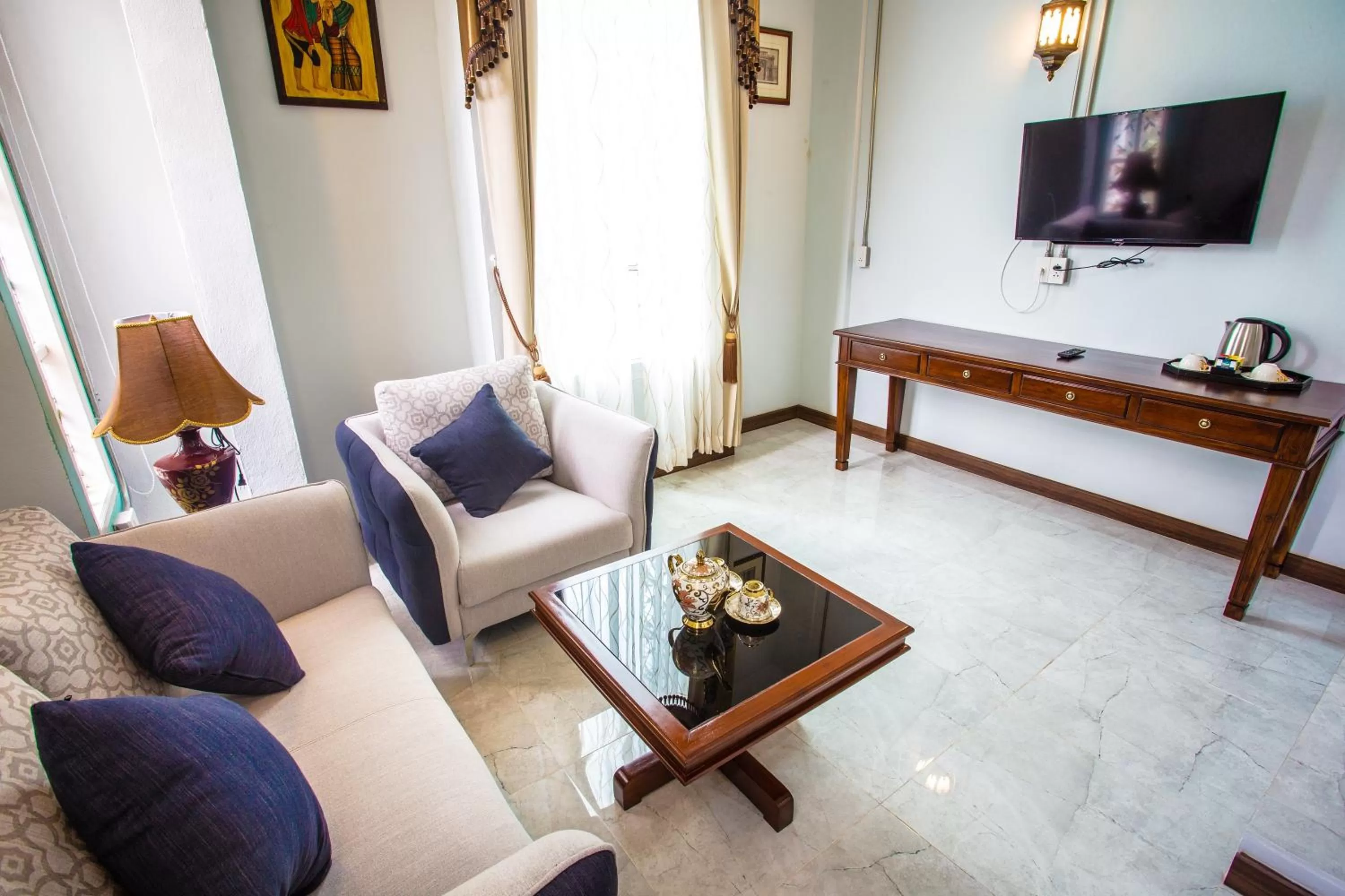 Living room in Pingdoi Hualin Boutique Hotel