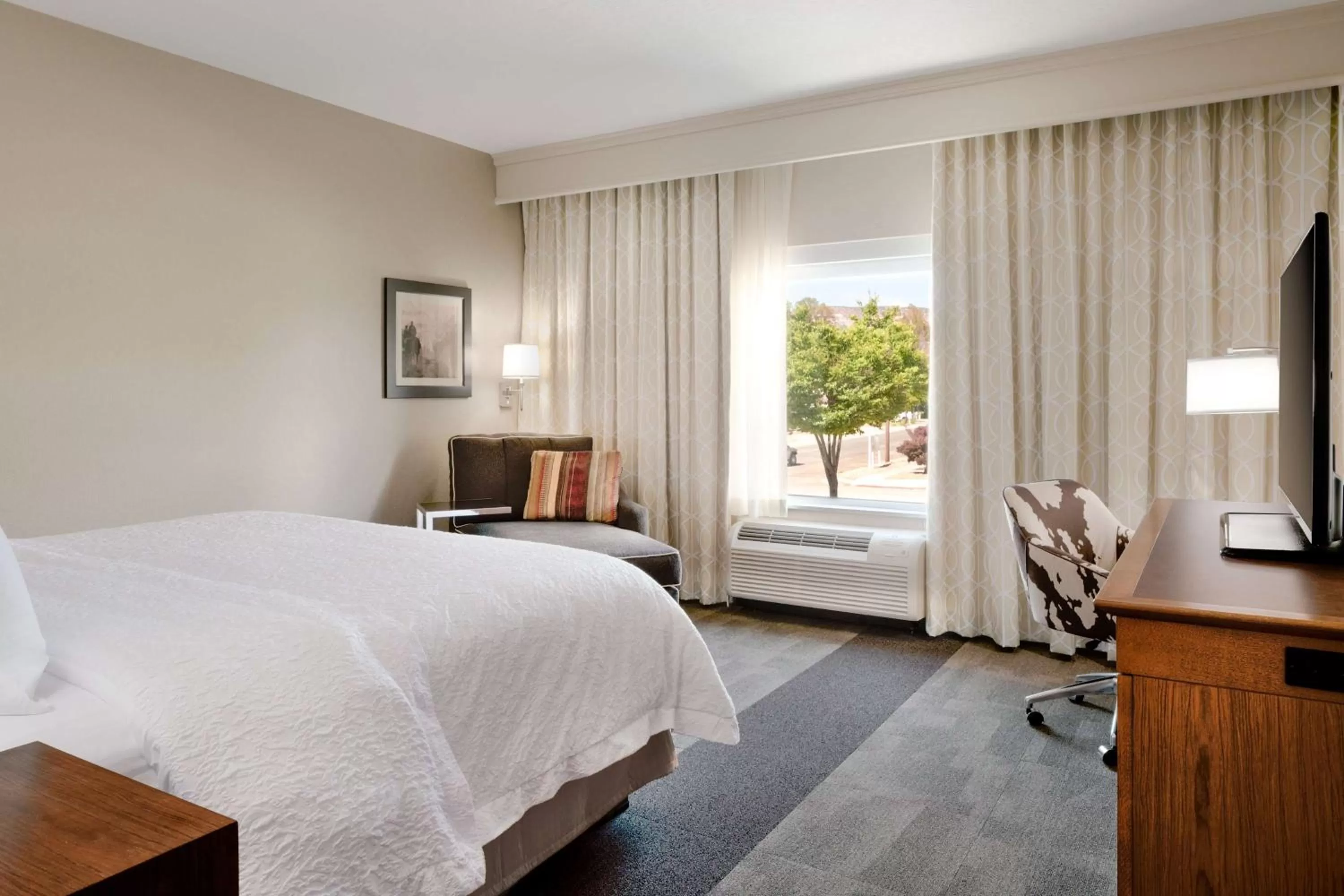 Bed in Hampton Inn Kanab