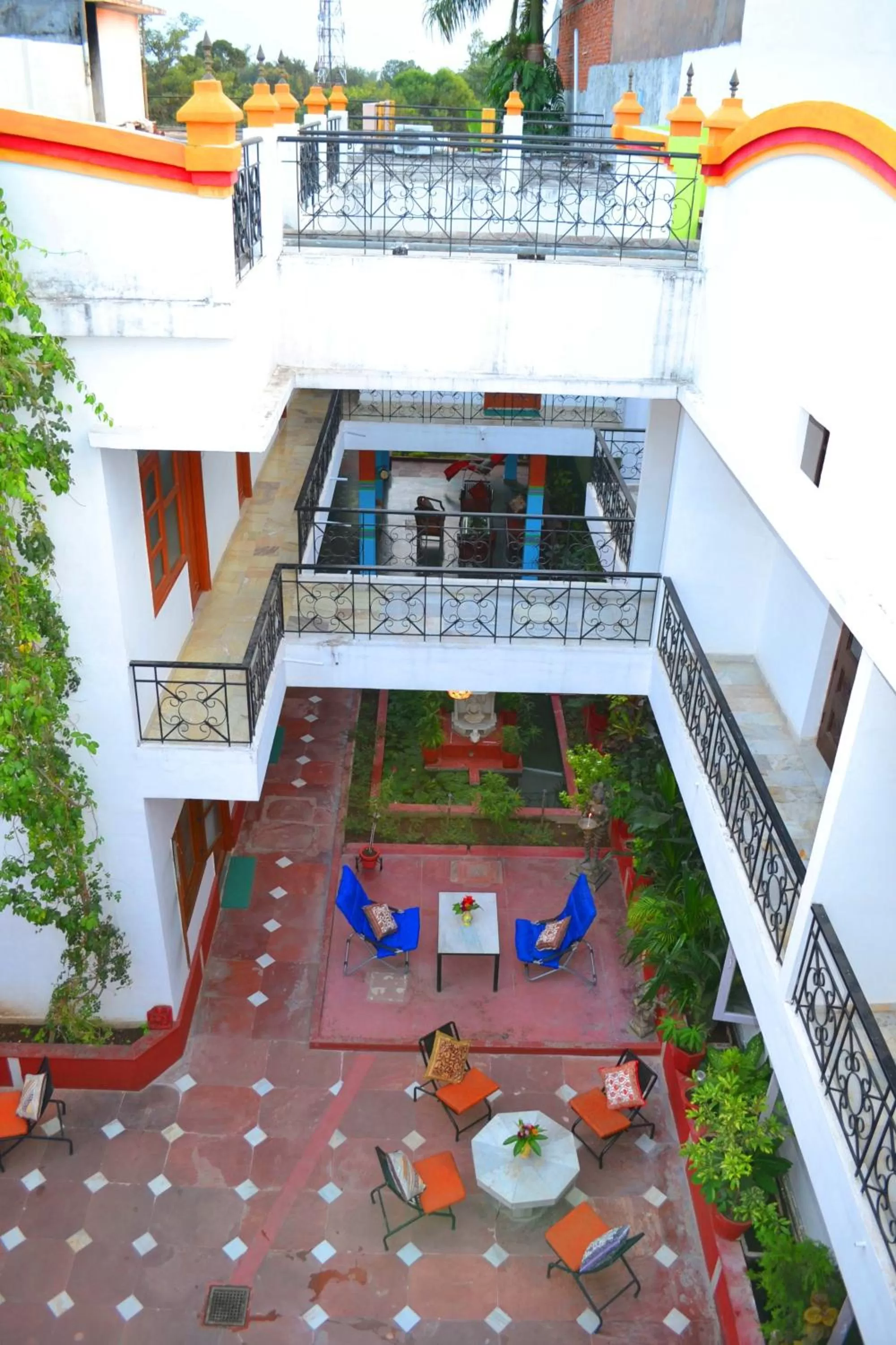 Patio in Hotel Harmony