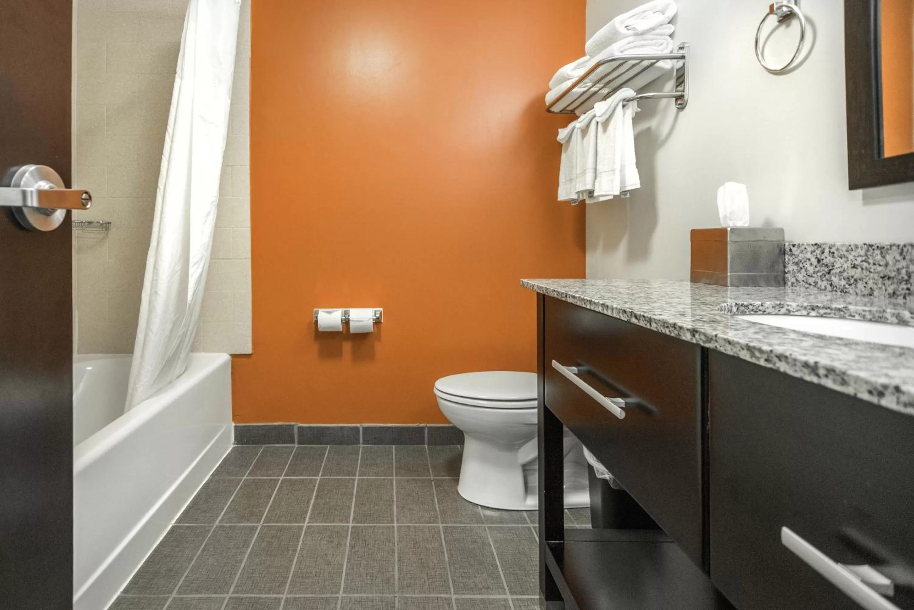 Bathroom in Sleep Inn & Suites And Conference Center Downtown