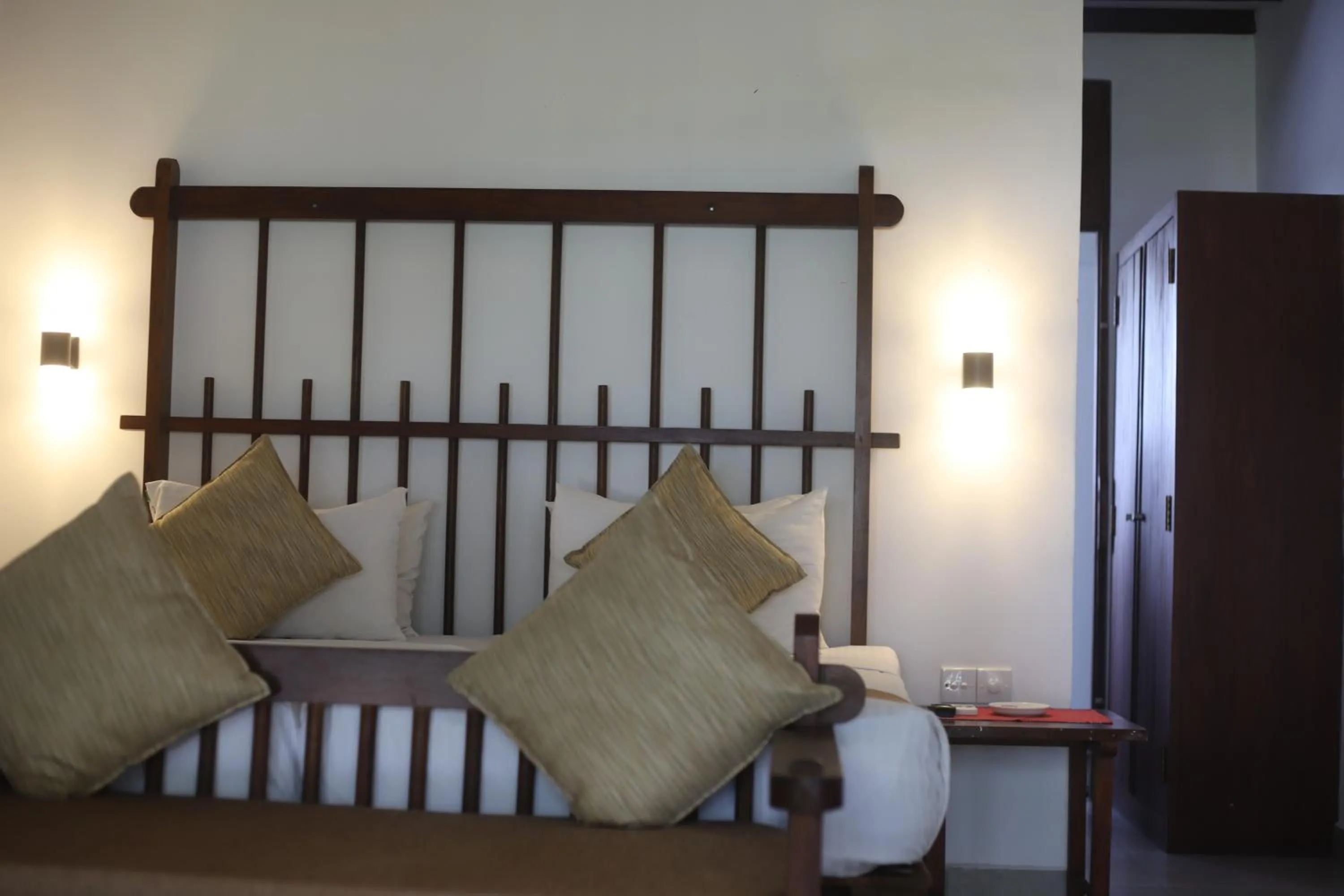 Bed in The Long Beach Resort & Spa