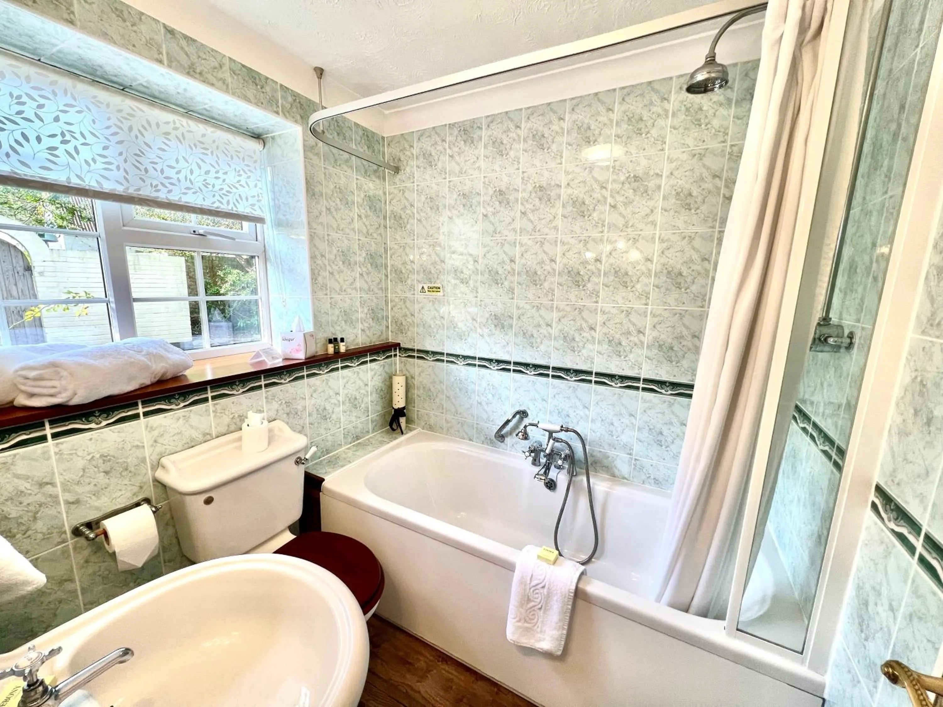 Bathroom in Passford House Hotel