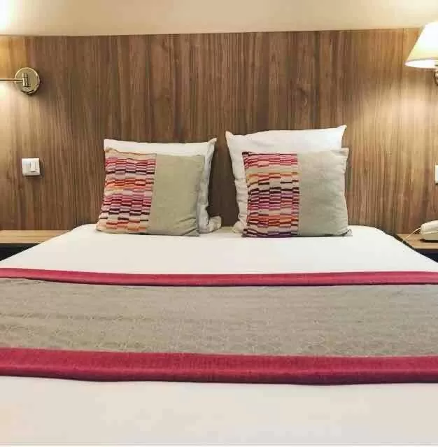 Decorative detail, Bed in Hotel Corona -Rodier-