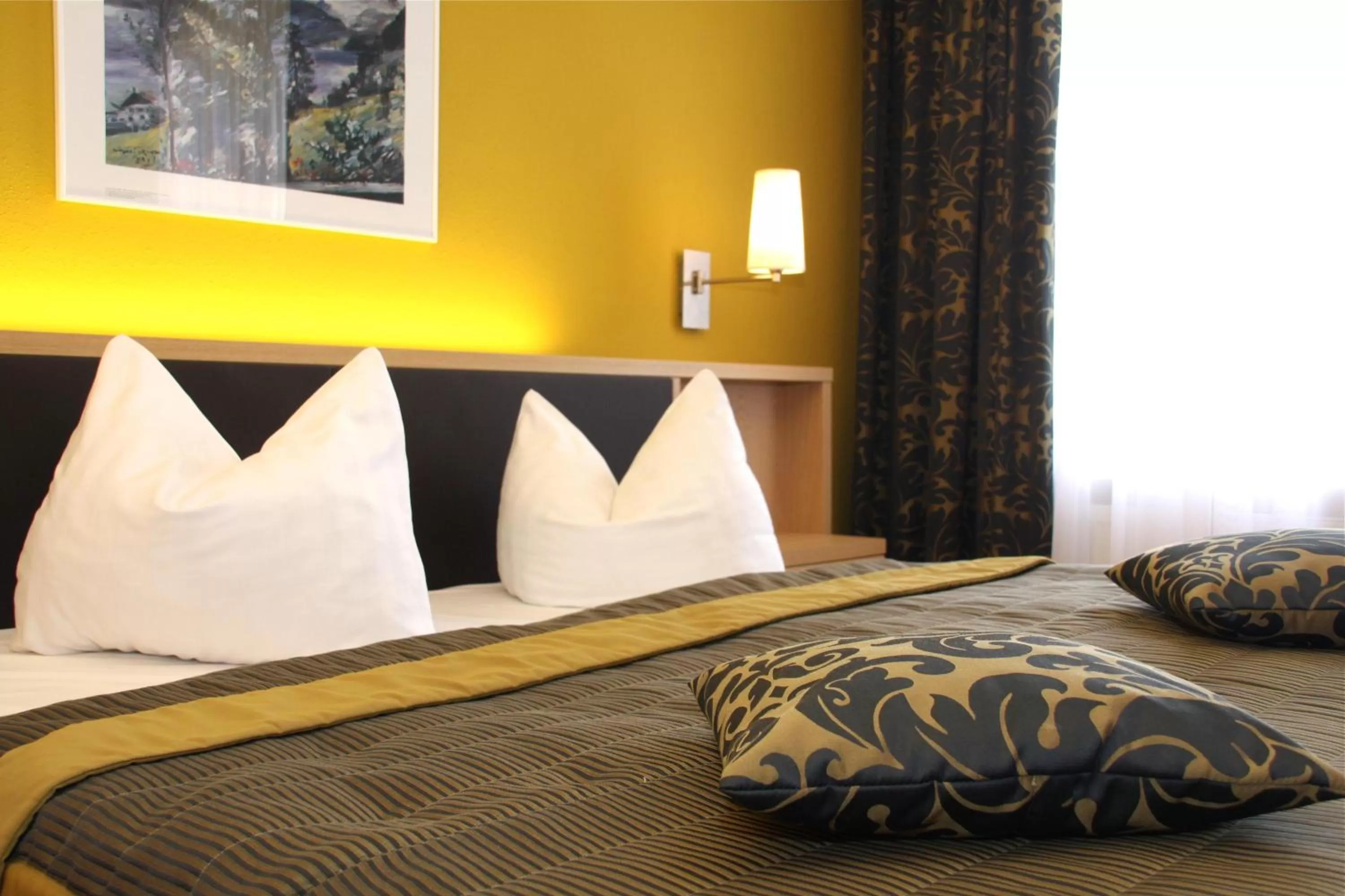 Bed in Hotel Lindenhof Bad Schandau