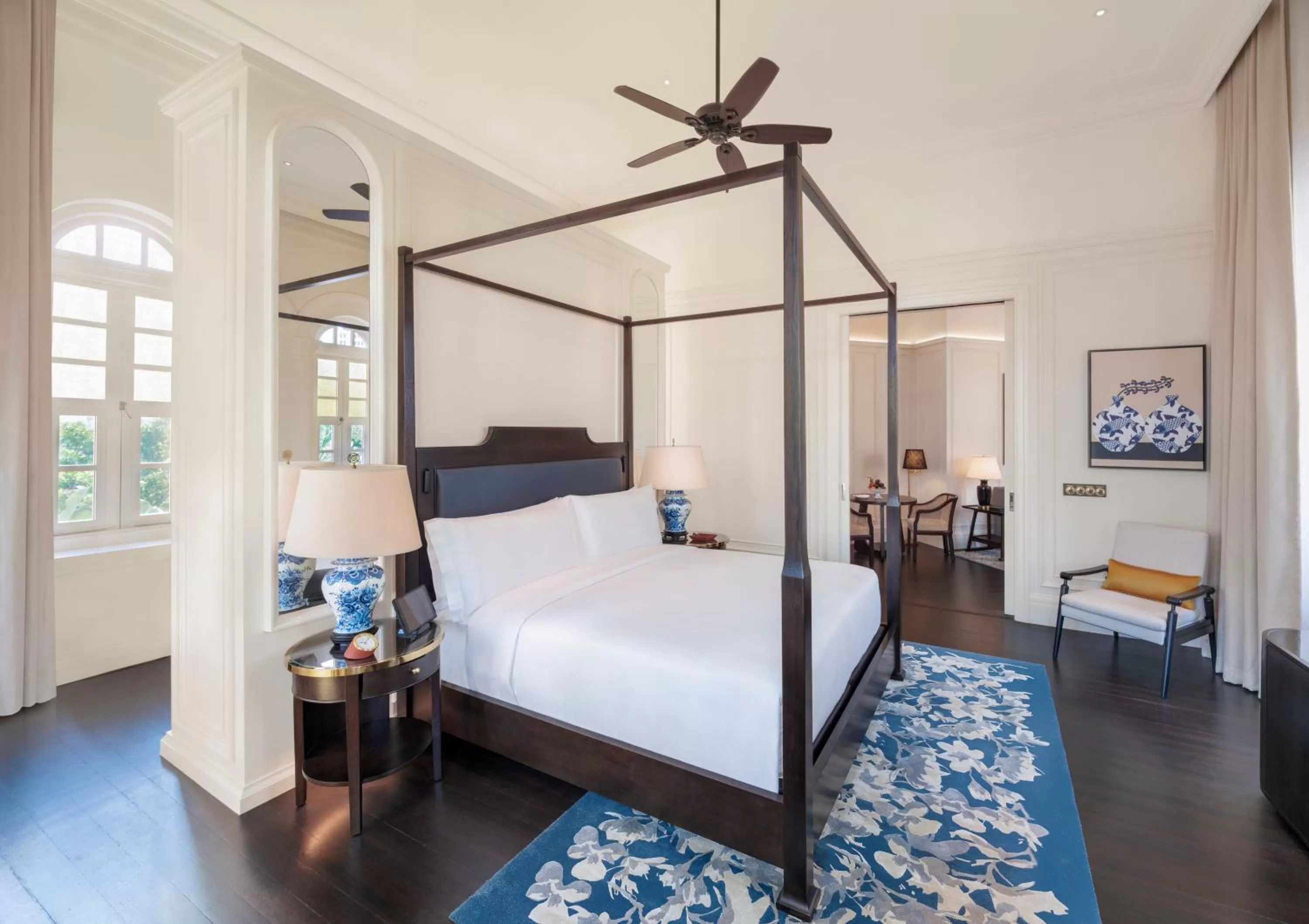 Bed in Raffles Singapore