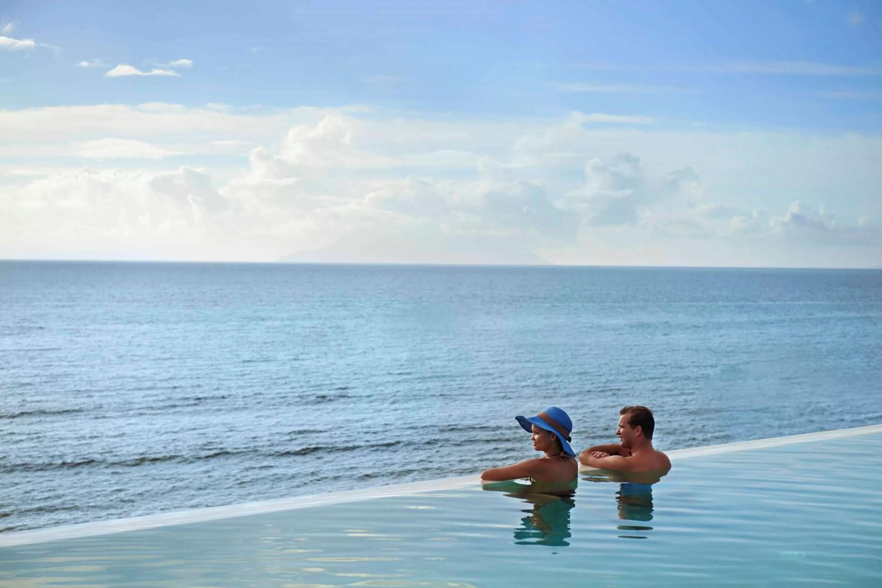 Pool view in Hilton Seychelles Northolme Resort & Spa