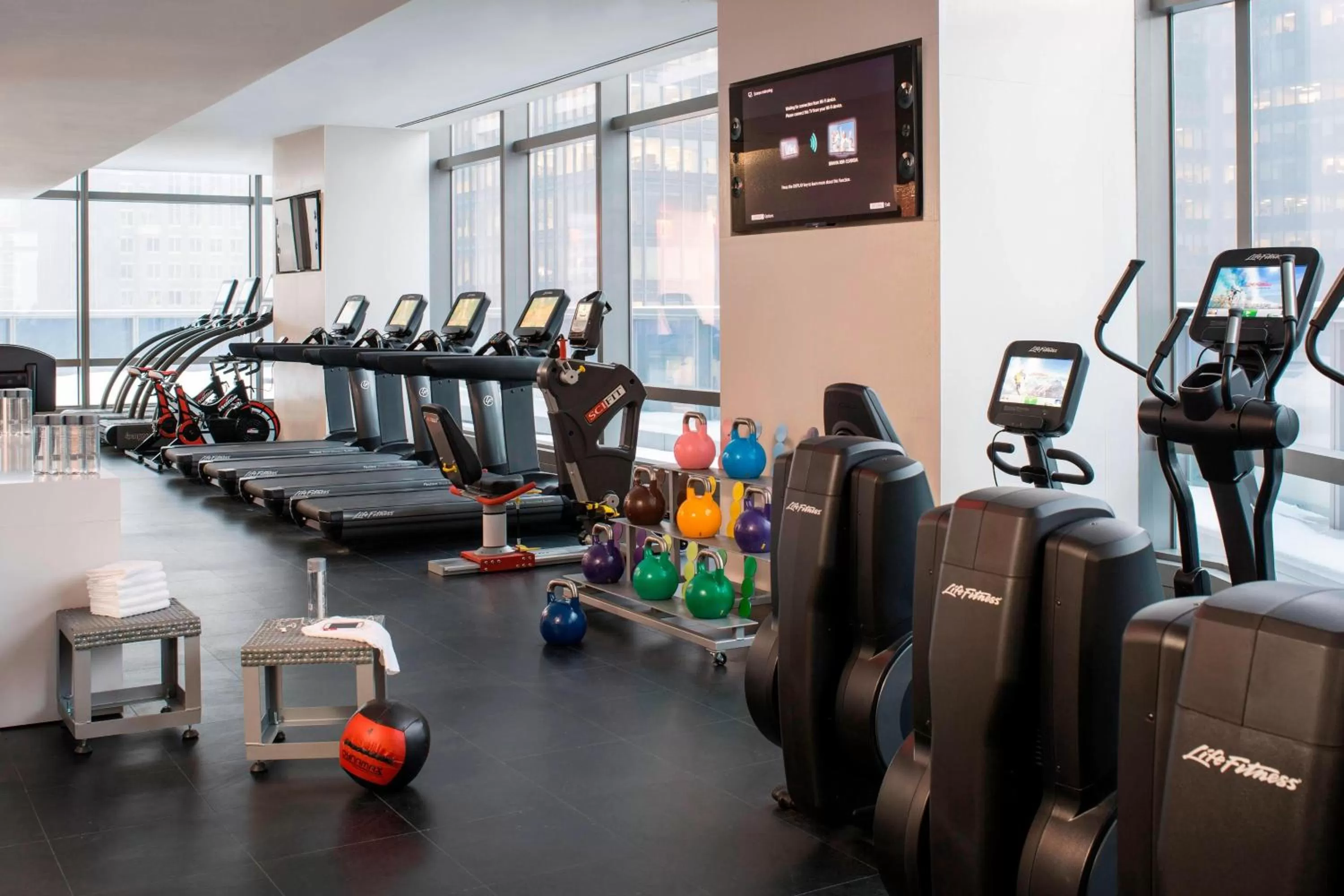 Fitness centre/facilities in Residence Inn by Marriott New York Manhattan/Central Park