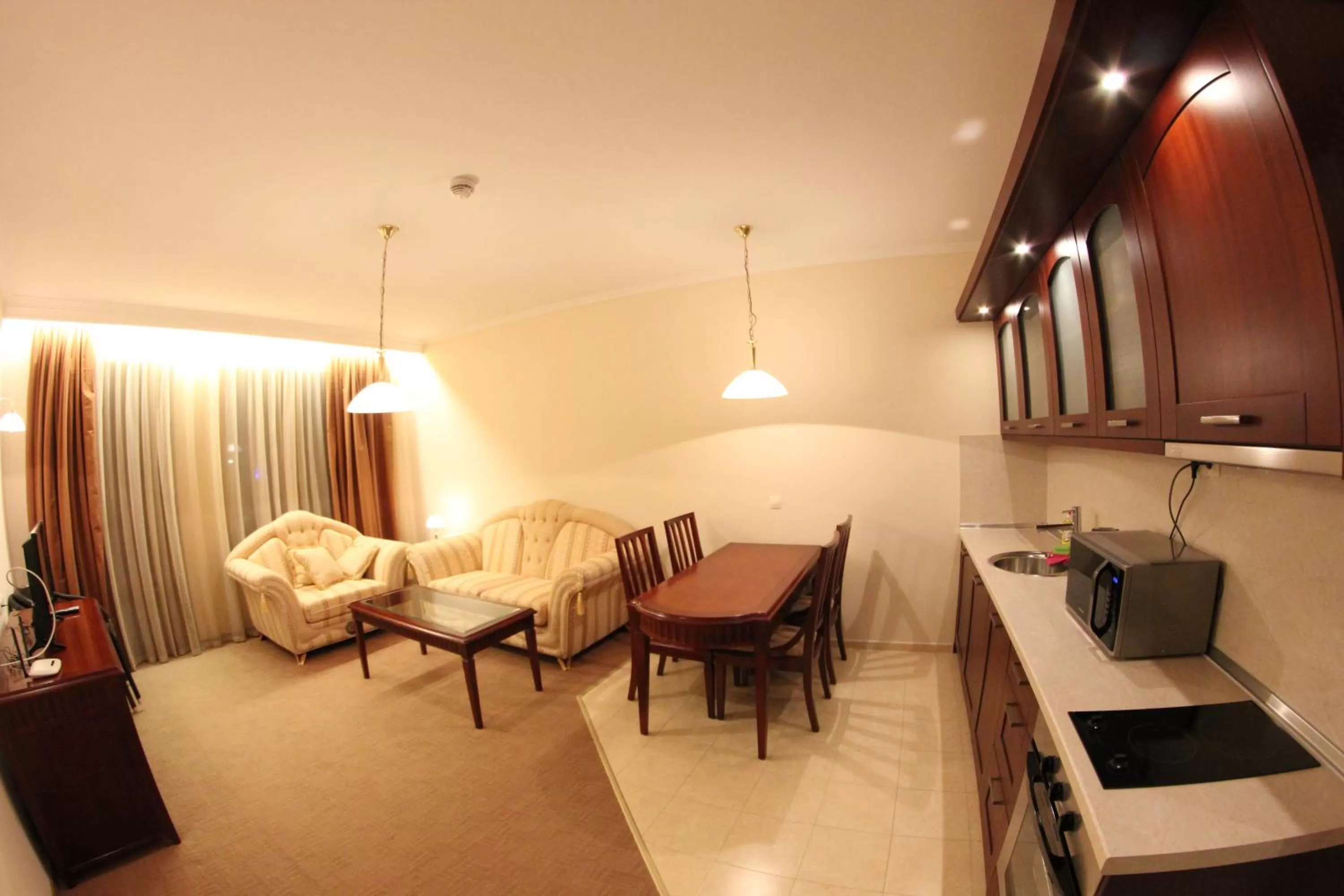 Seating Area in Downtown Bansko Resort