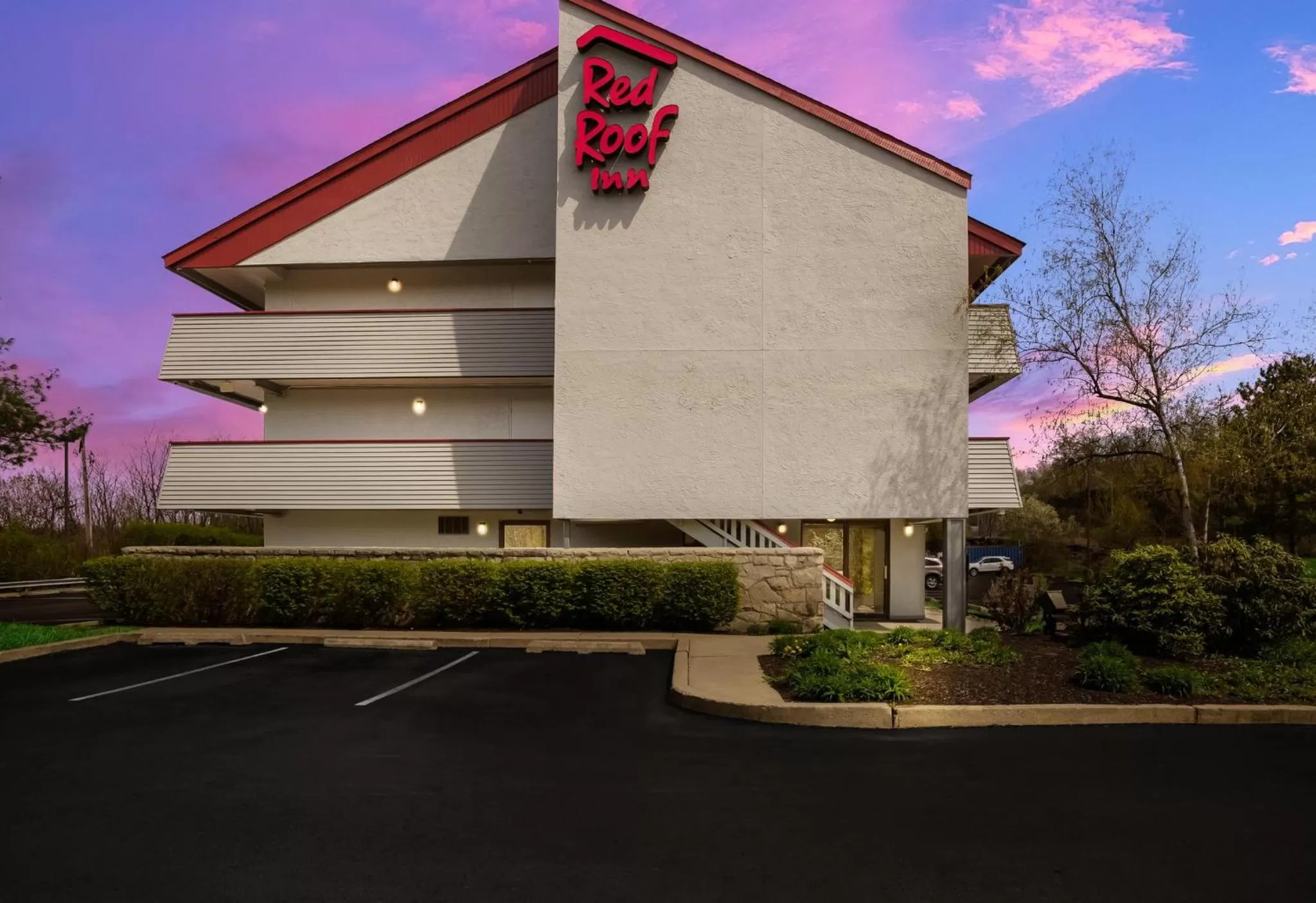 Property building in Red Roof Inn Wilkes-Barre Arena