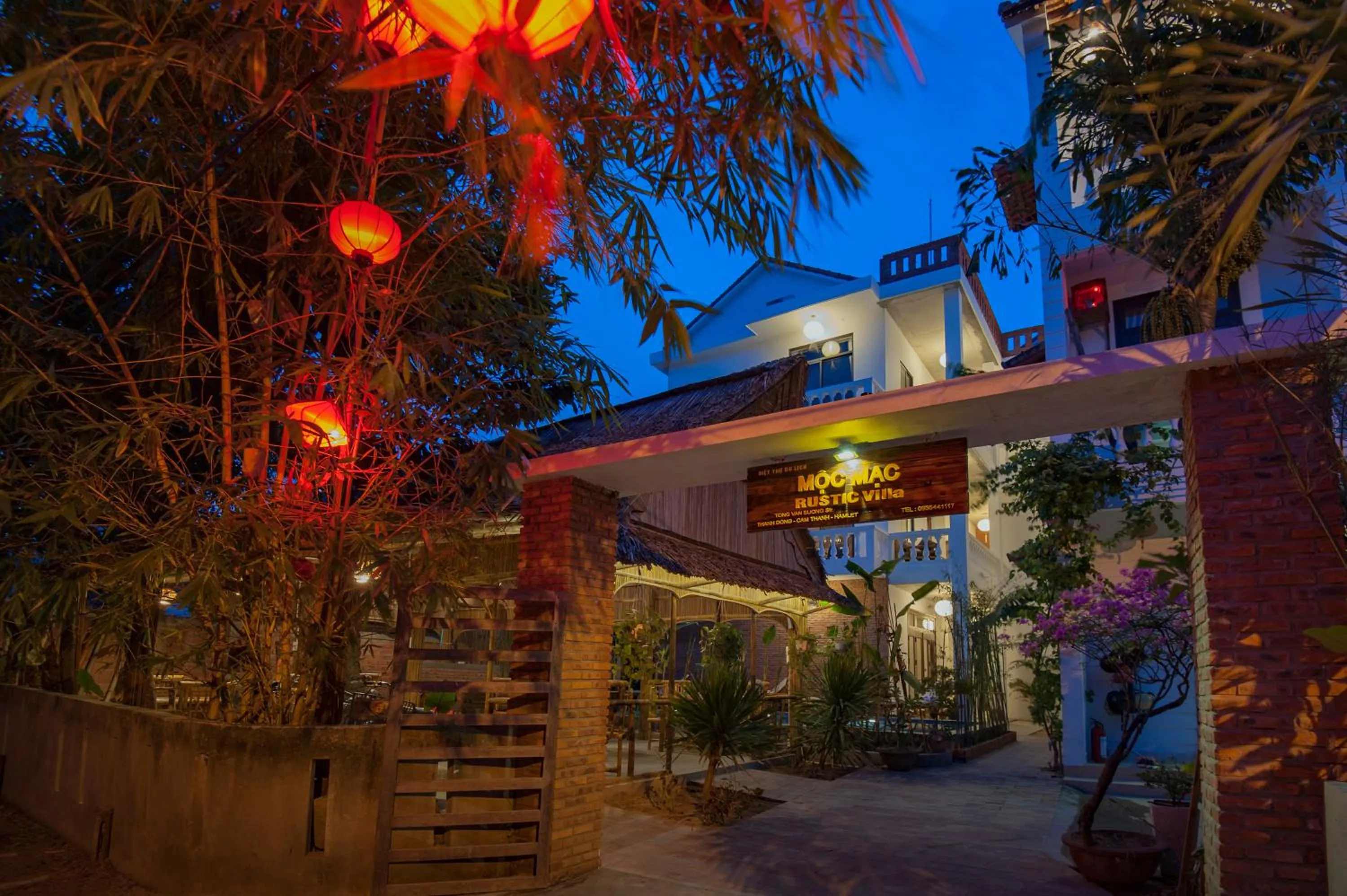 Facade/entrance in Hoi An Rustic Villa
