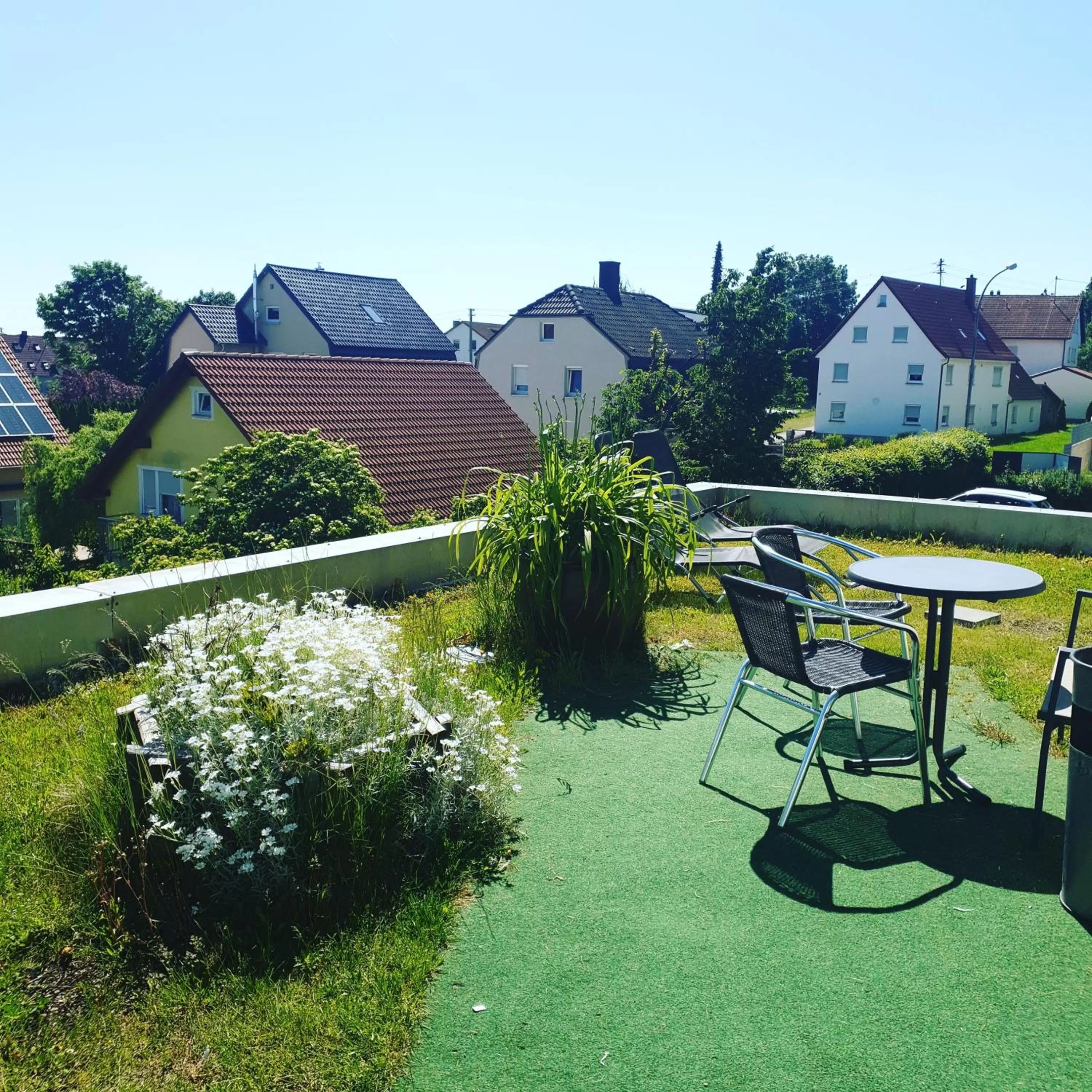 Garden view in Hotel Sonnenkeller