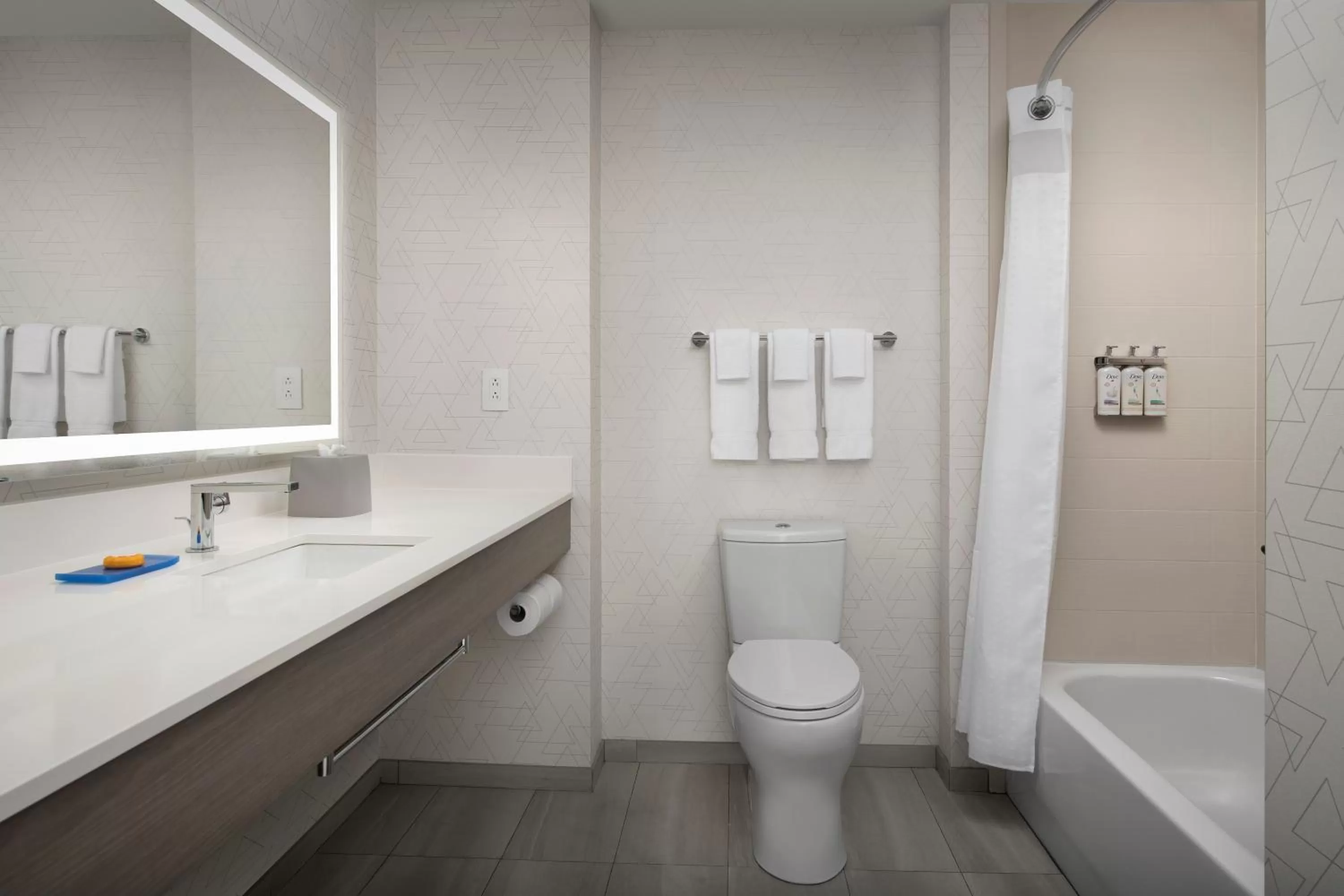 Bathroom in Holiday Inn Express & Suites Knoxville-Clinton by IHG