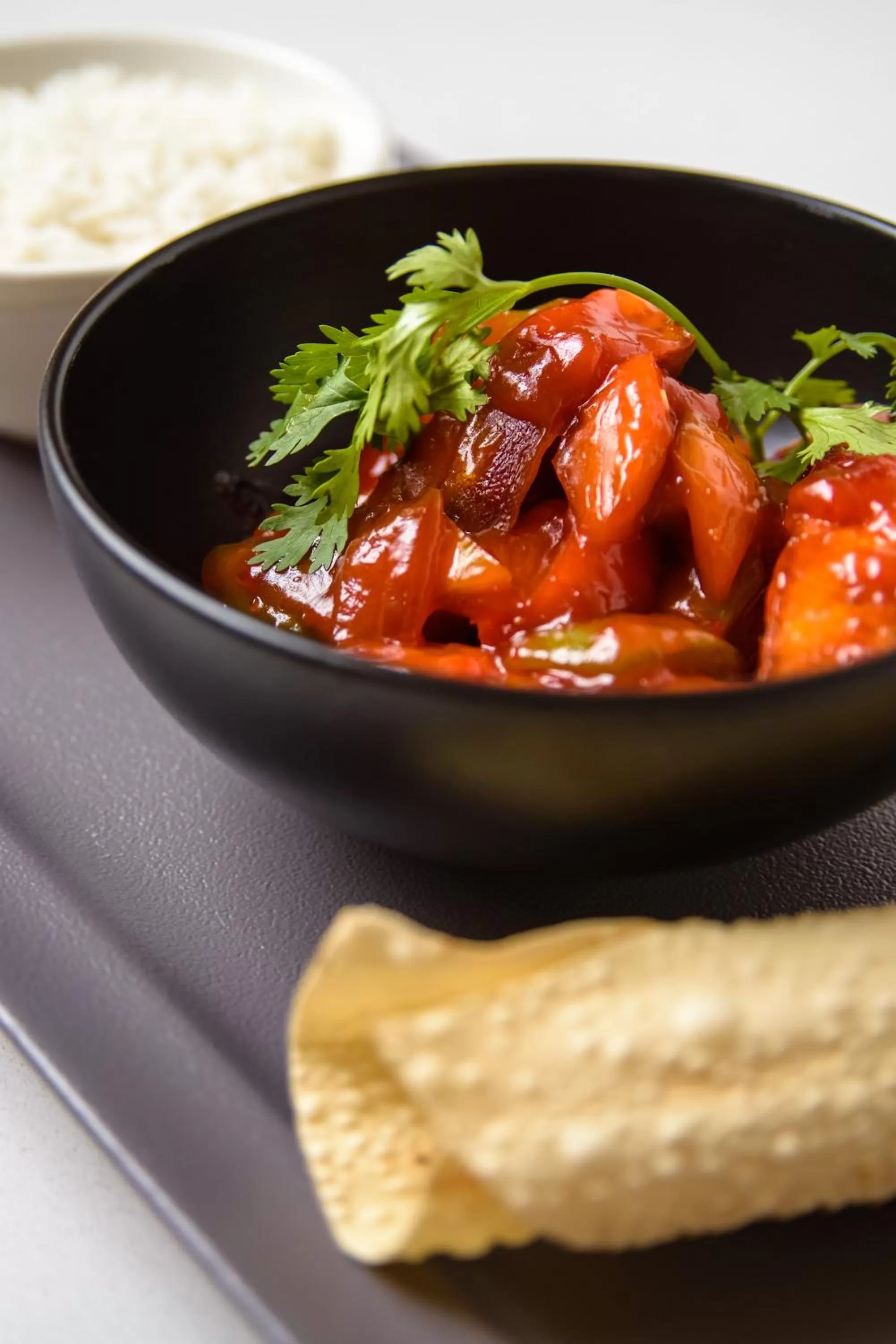 Food close-up in Tamarind Tree Hotel