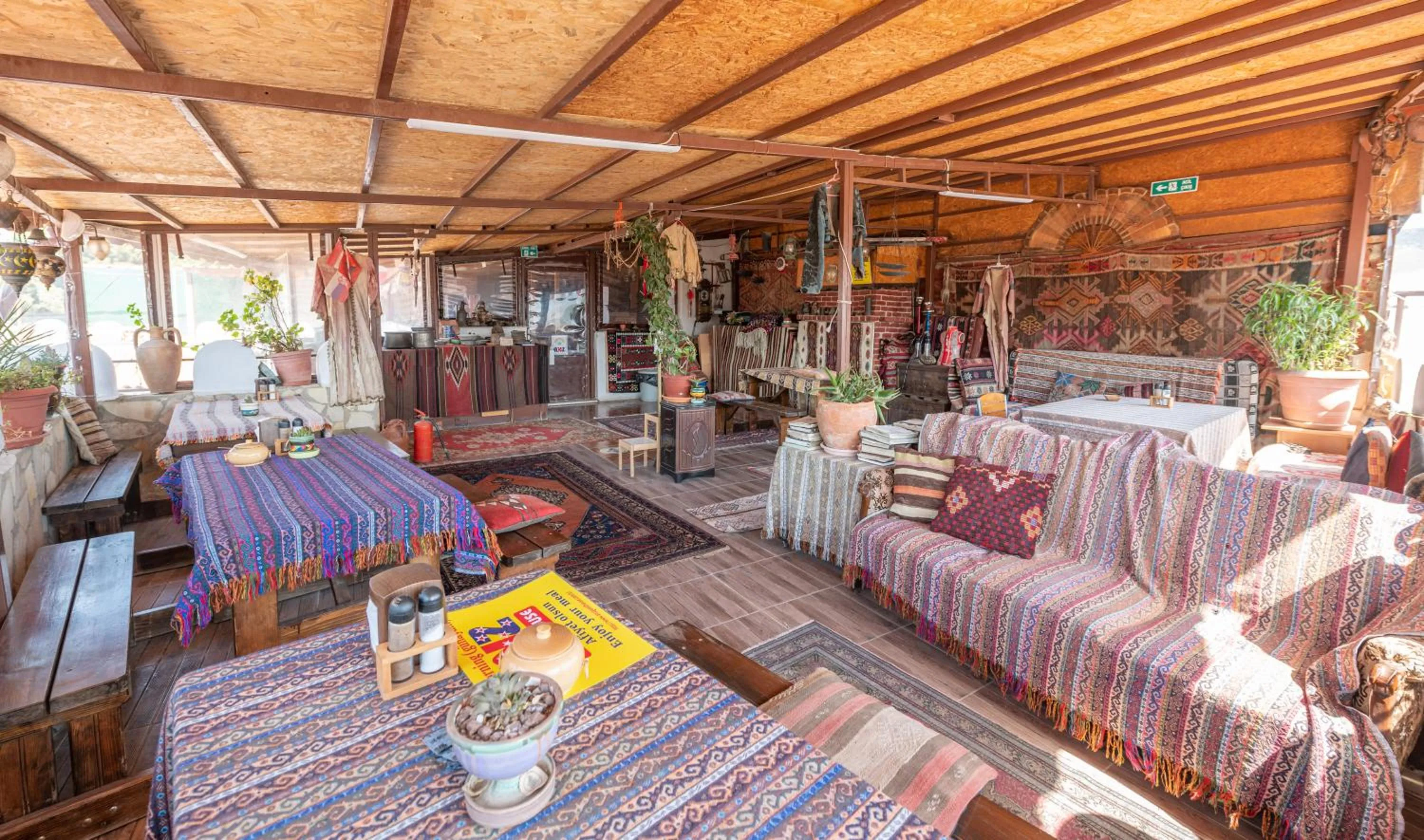 Seating area in Anz Guest House Pansiyon