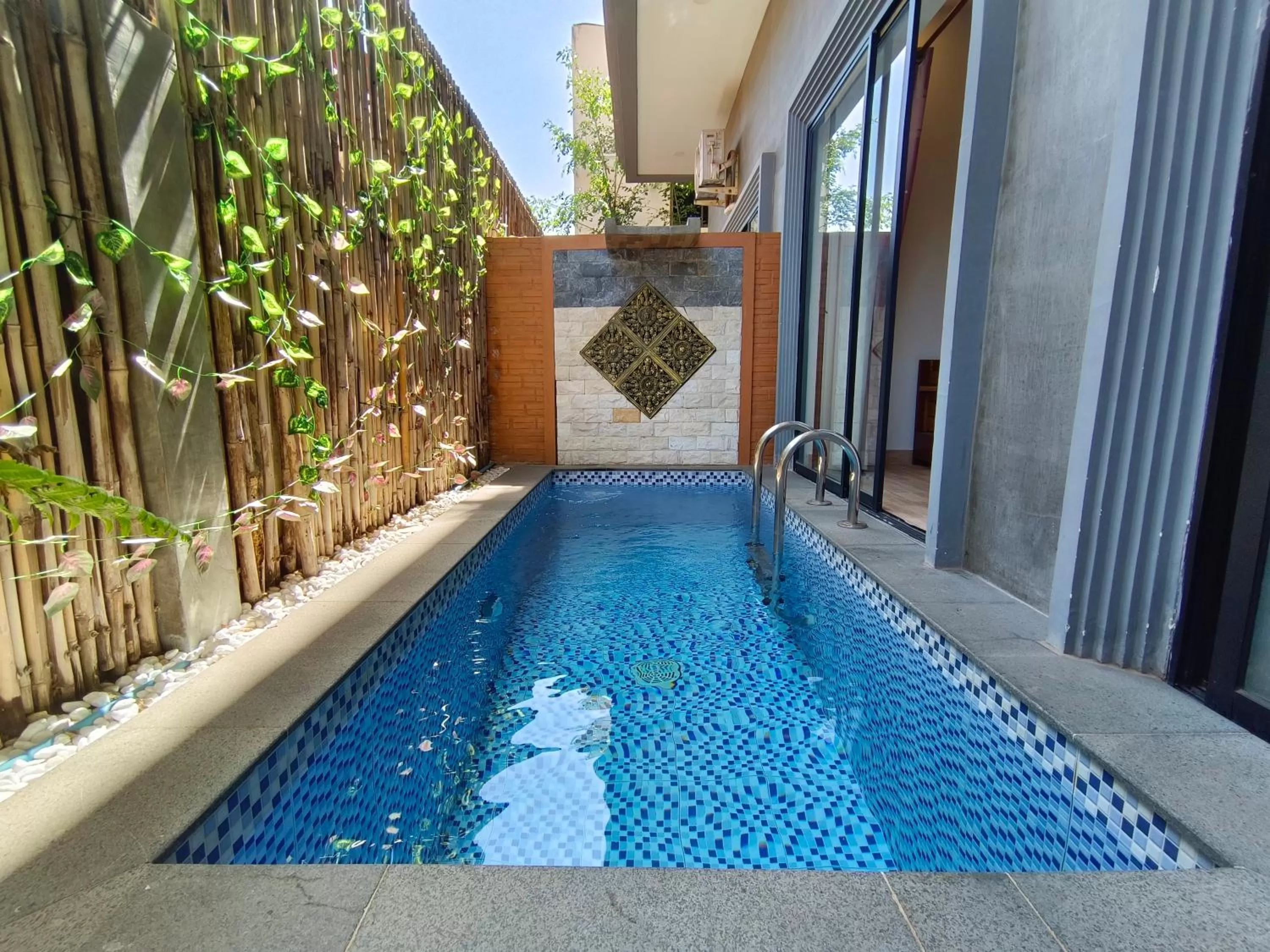Pool view in Nina Angkor Residence