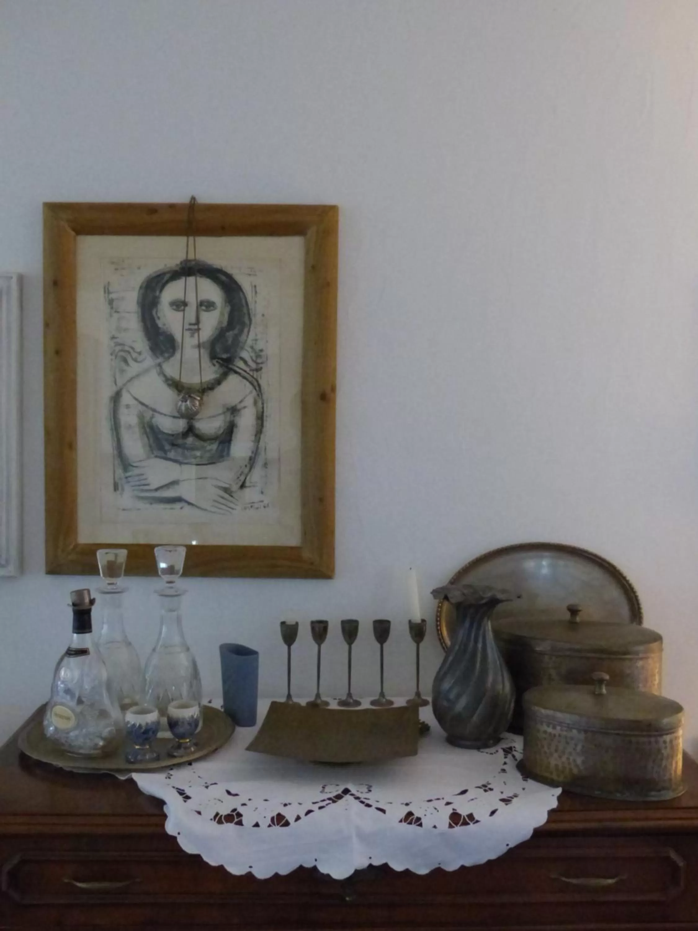 Communal lounge/ TV room in B&B La Murichessa