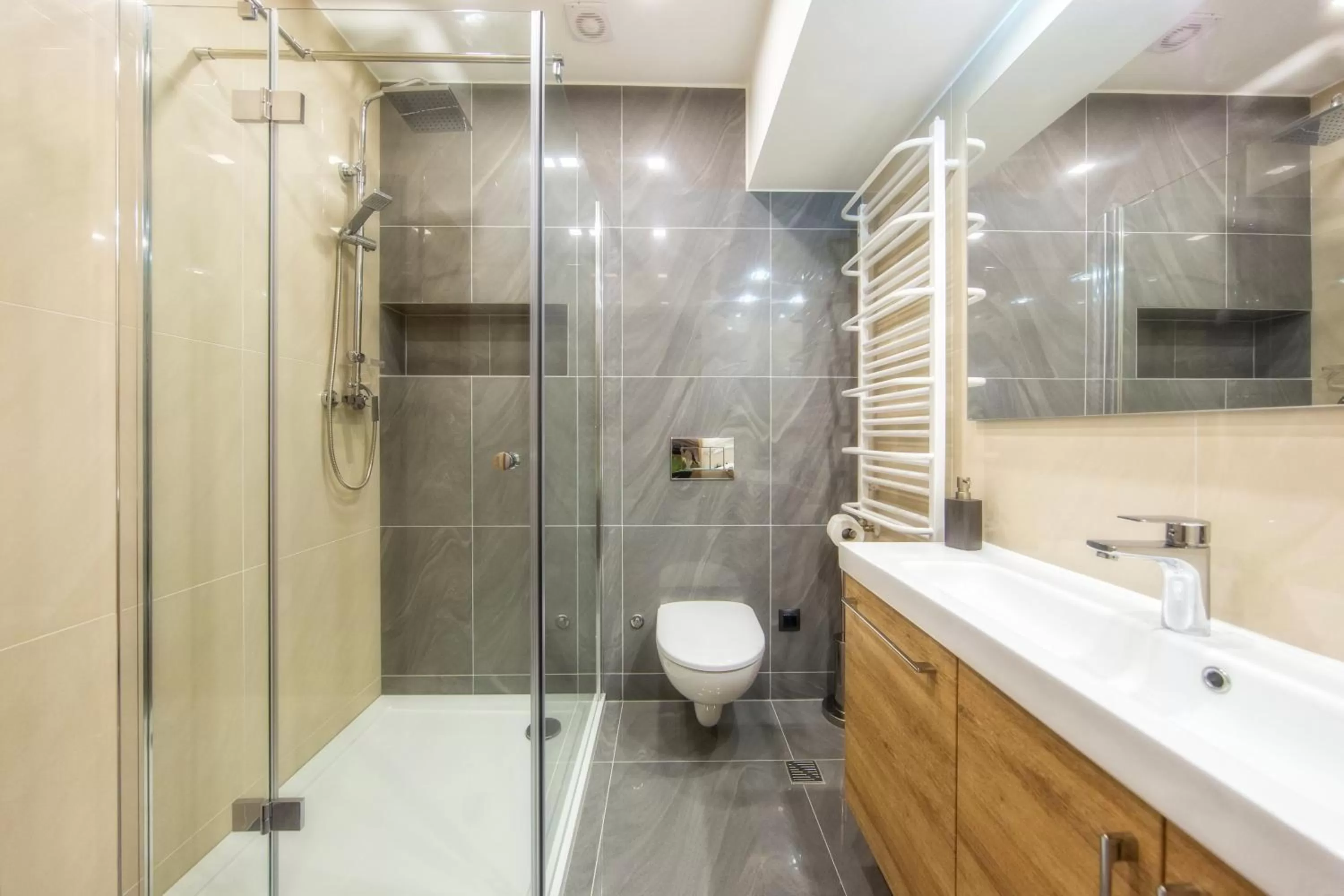 Bathroom in Aparthotel Giewont