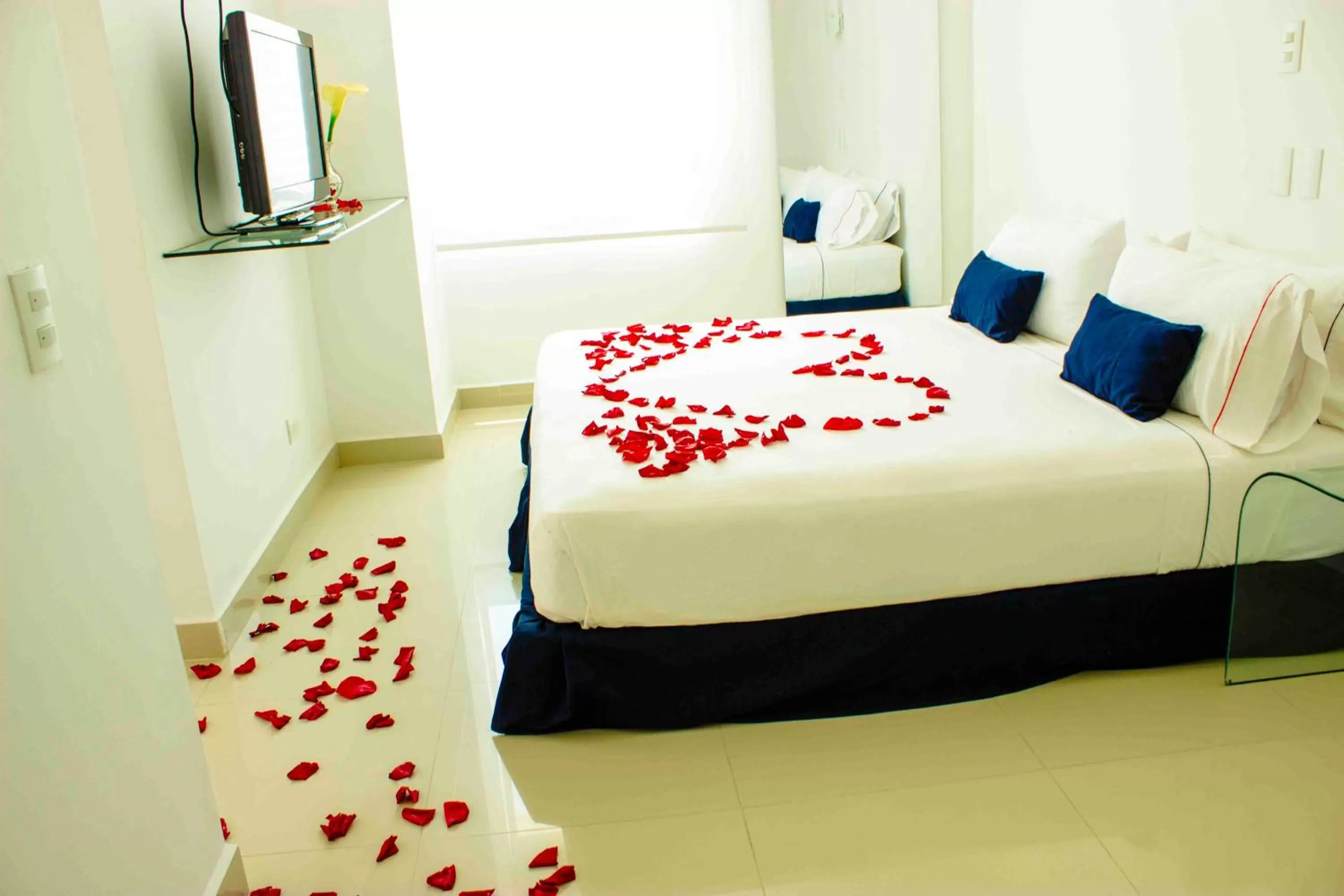 Bed in Zalmedina Hotel