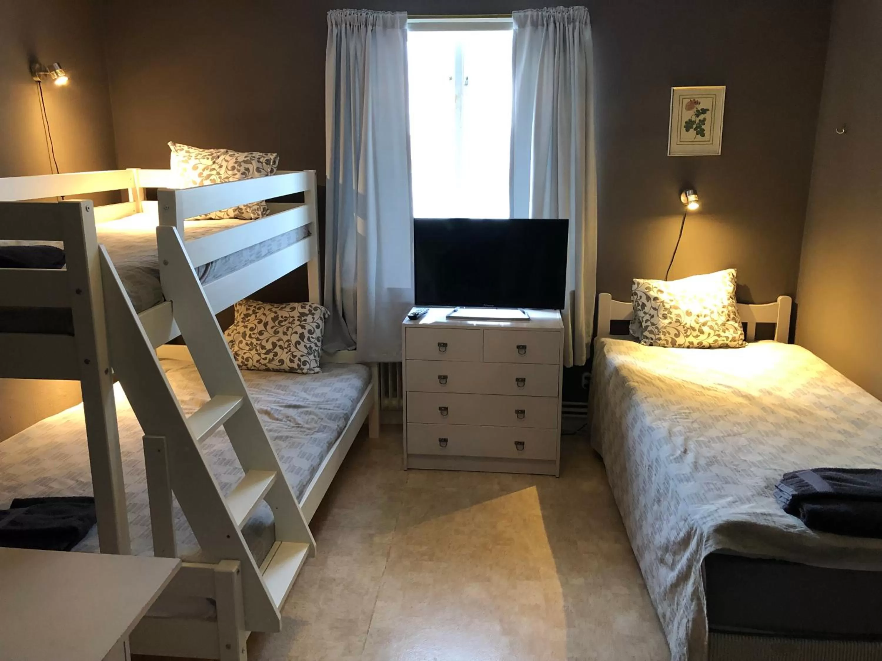 Bed in Brunsbo G:a Biskopsgård Hotell & Konferens