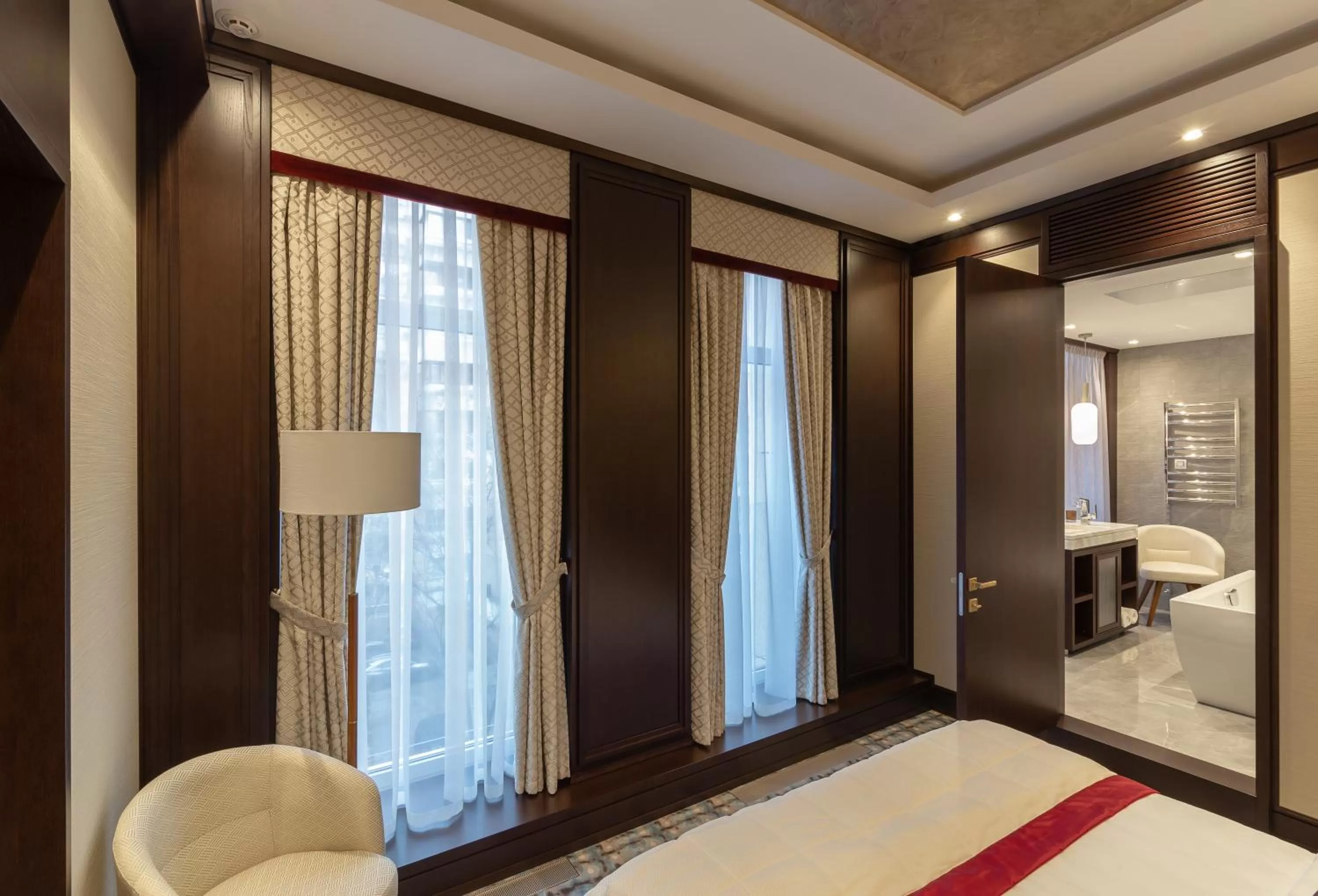 Bed in SOHO boutique hotel