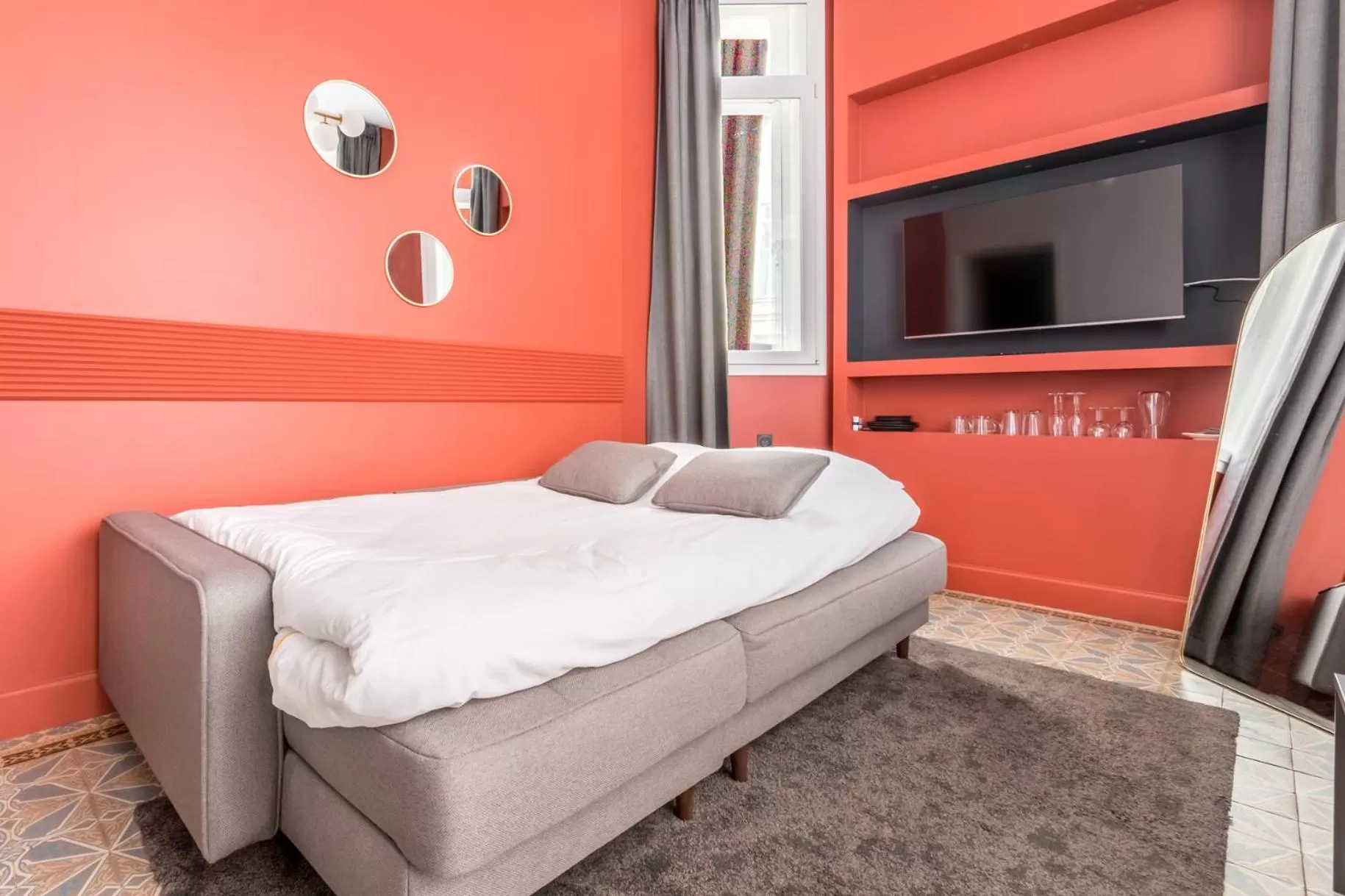 Bedroom, Bed in Au Chat Qui Dort Lille - Villa Gounod