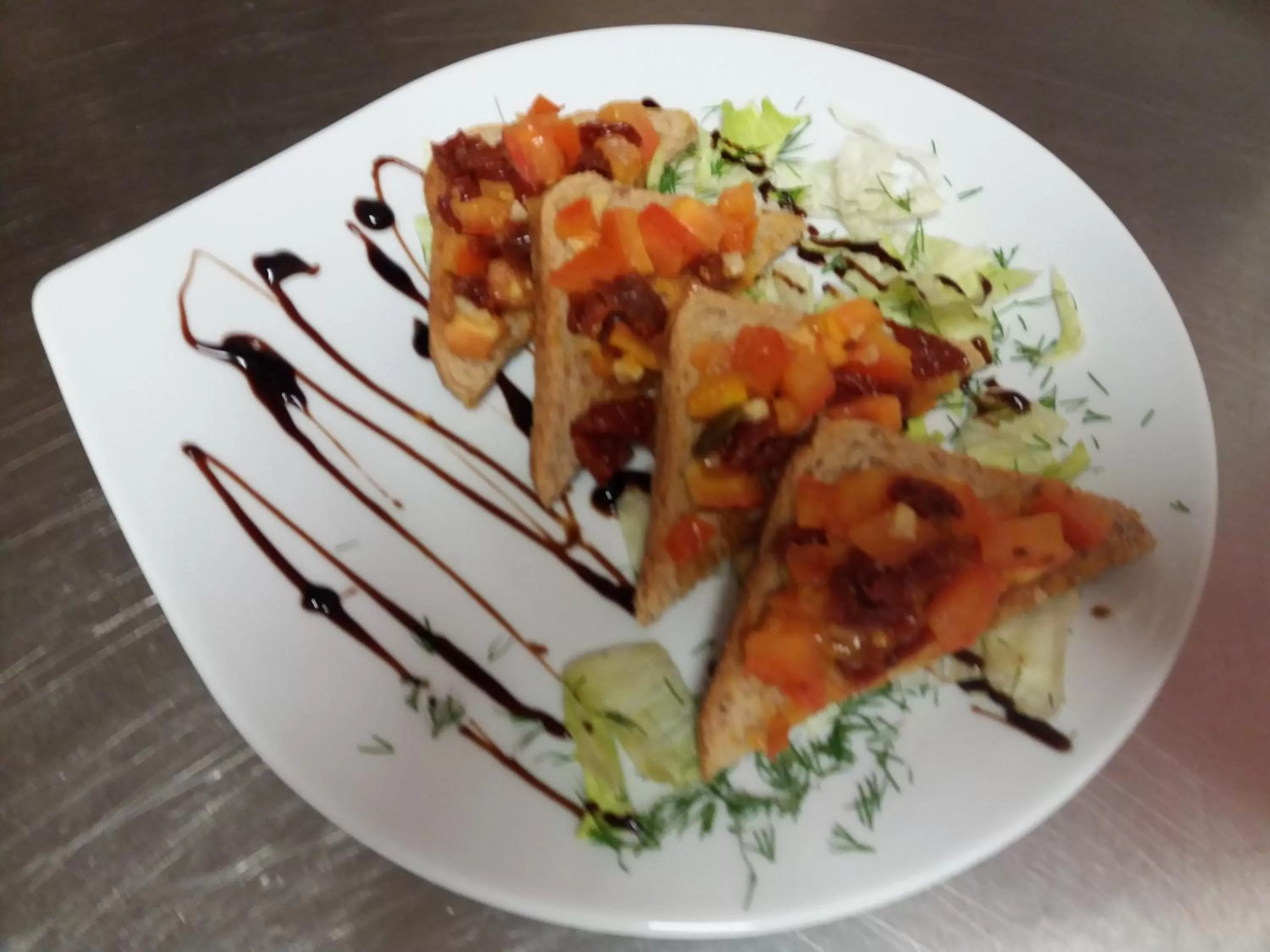 Food in Hotel Villa Hubertus Kutno