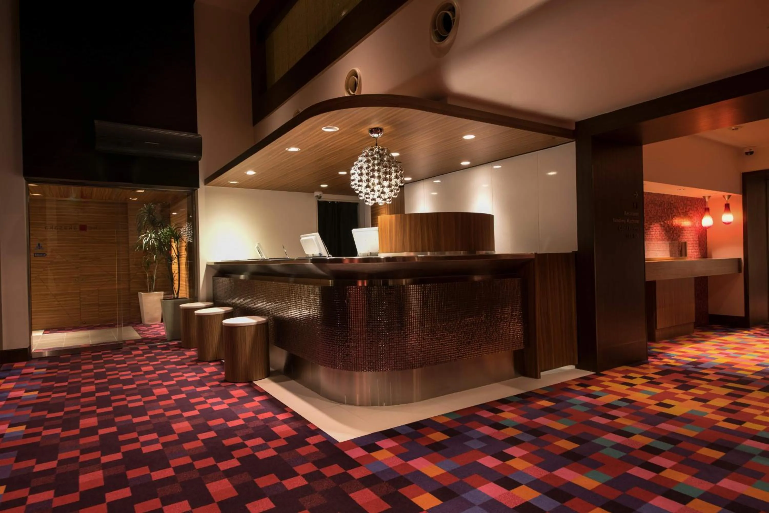 Lobby or reception in the b akasaka