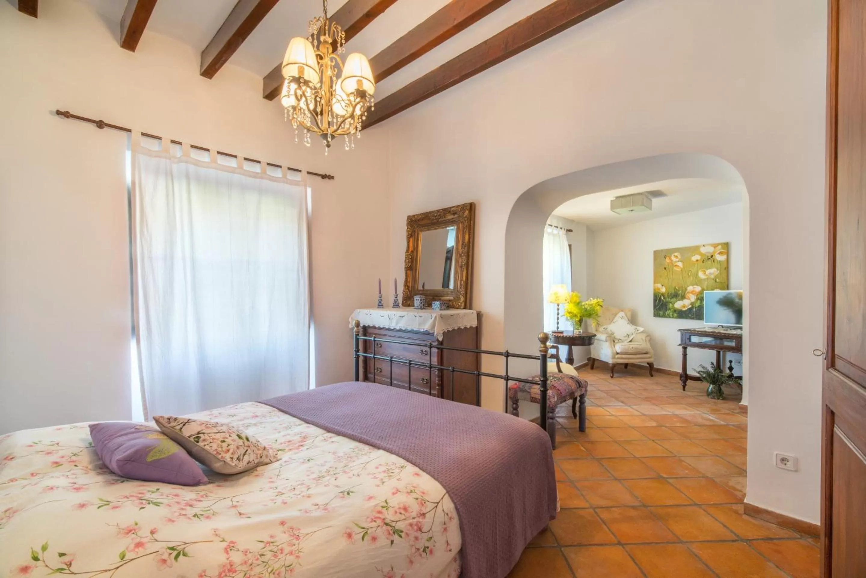 Photo of the whole room, Bed in Sa Vall Valldemossa